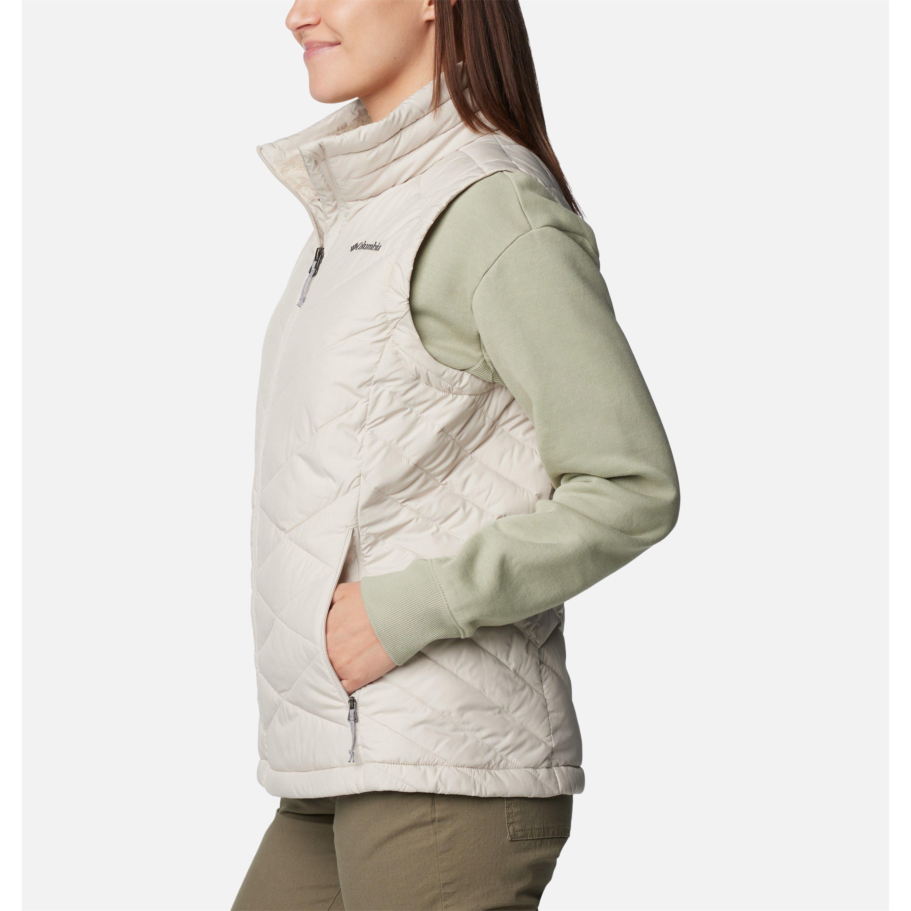 Dark Stone - Columbia - Women's Heavenly Water-Resistant Insulated Sleeveless Gilet - 3