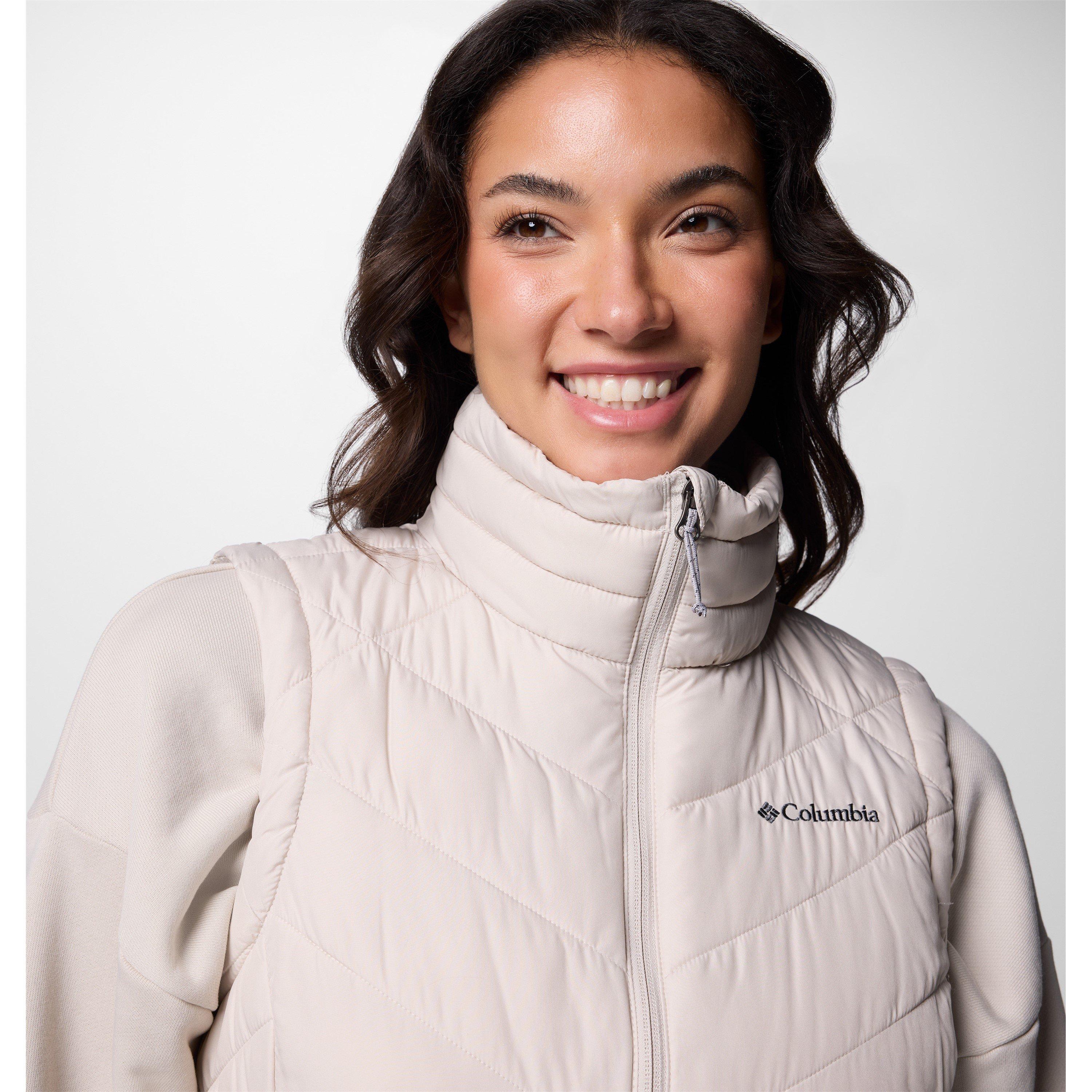 Dark Stone - Columbia - Women's Heavenly Water-Resistant Insulated Sleeveless Gilet - 5