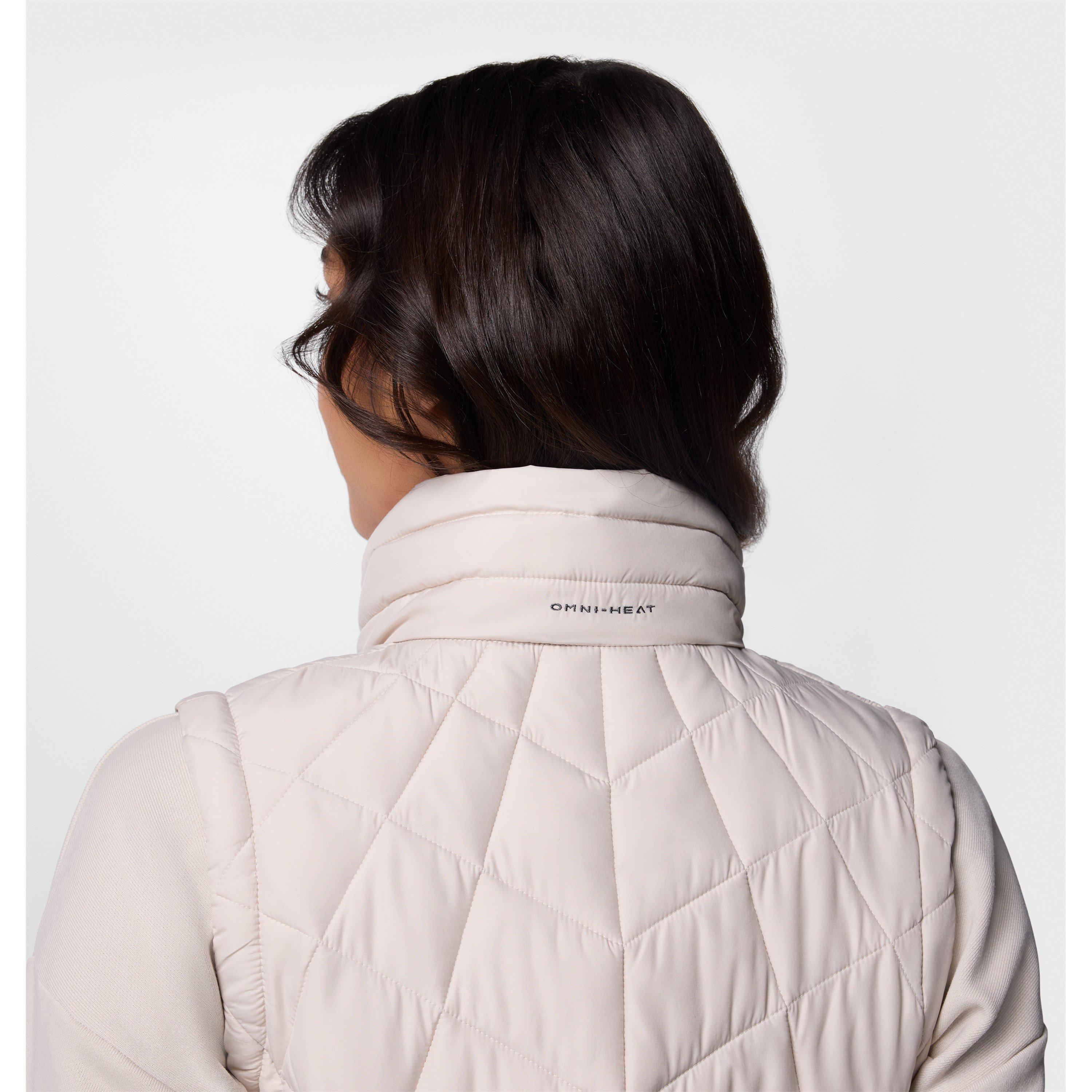 Dark Stone - Columbia - Women's Heavenly Water-Resistant Insulated Sleeveless Gilet - 6