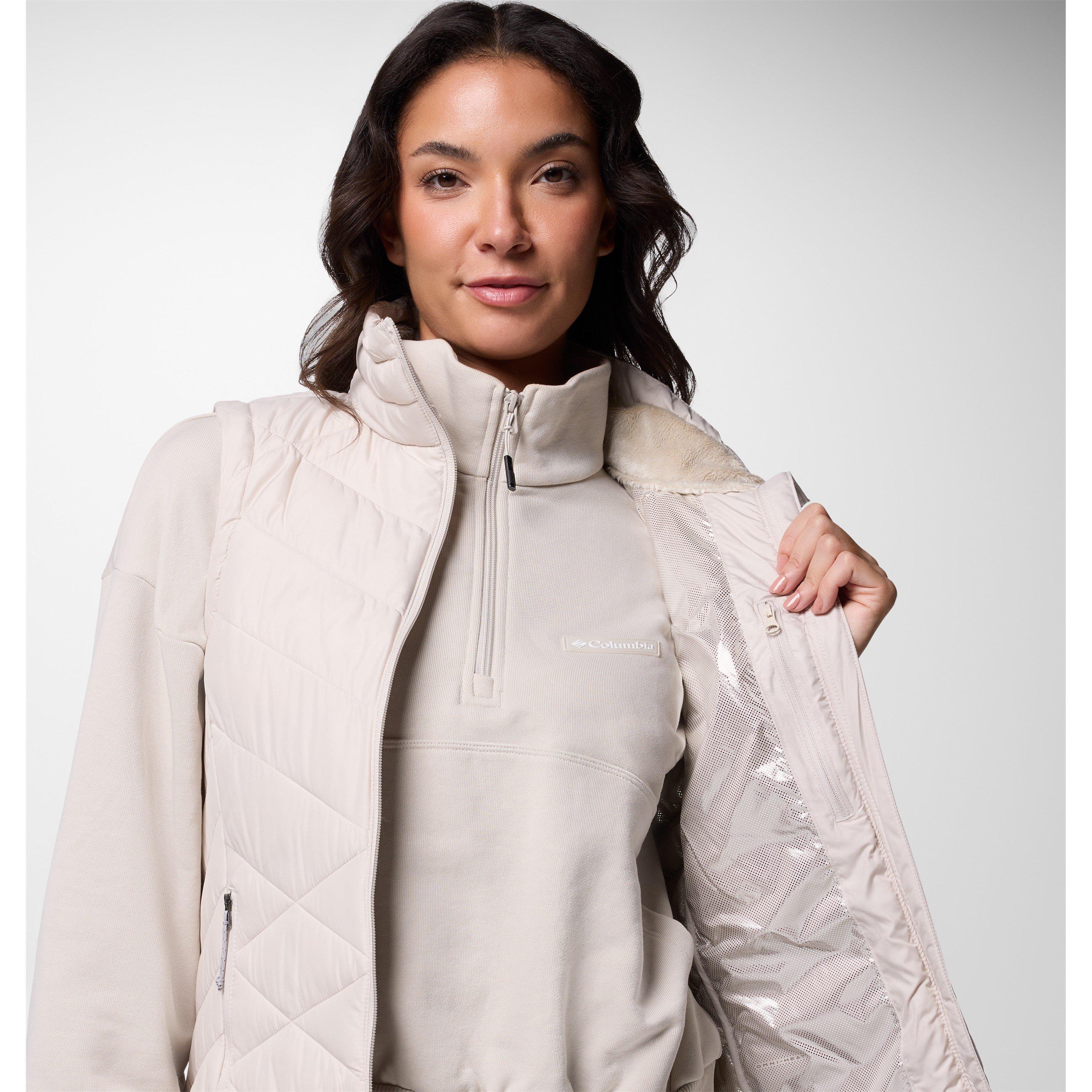 Dark Stone - Columbia - Women's Heavenly Water-Resistant Insulated Sleeveless Gilet - 7