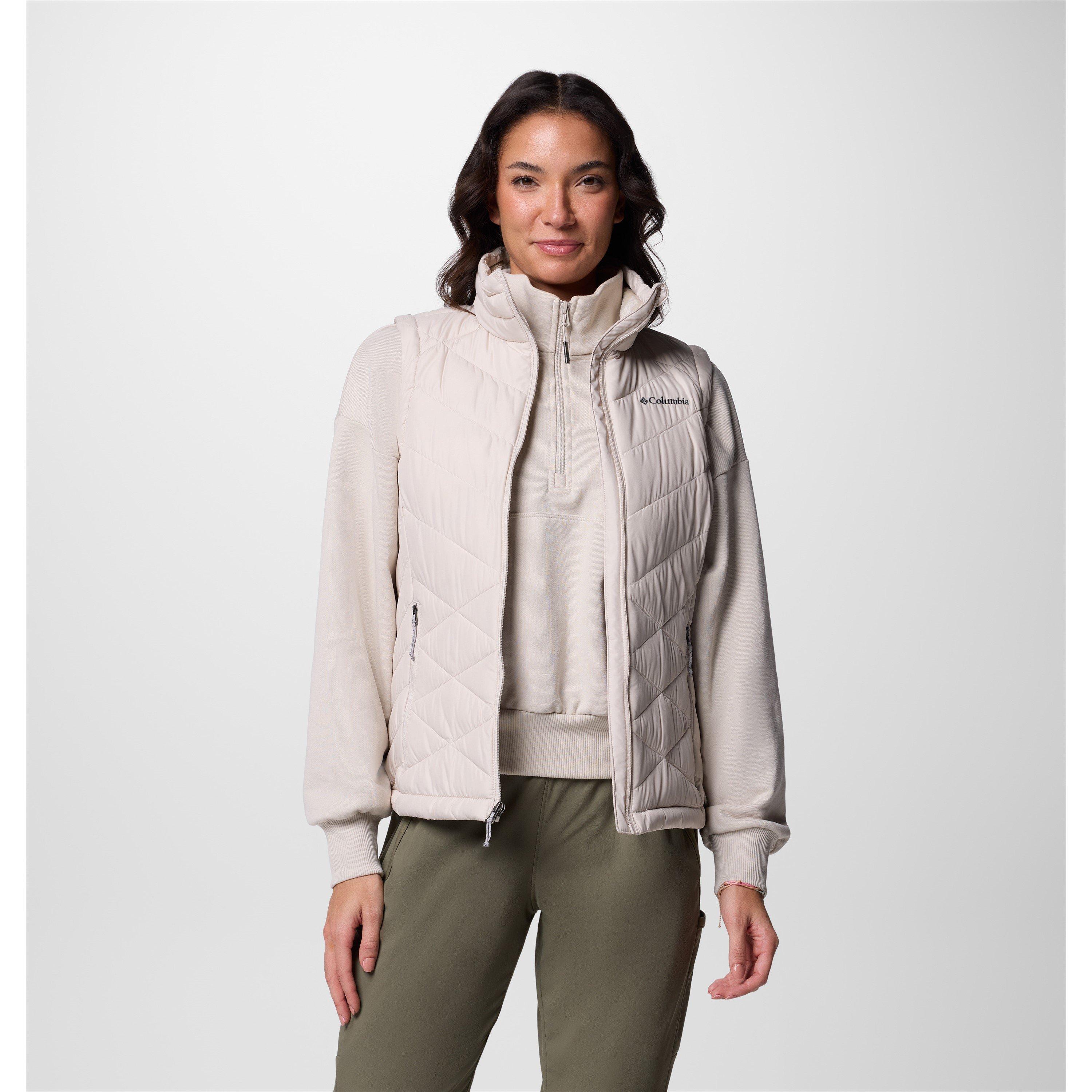 Dark Stone - Columbia - Women's Heavenly Water-Resistant Insulated Sleeveless Gilet - 8