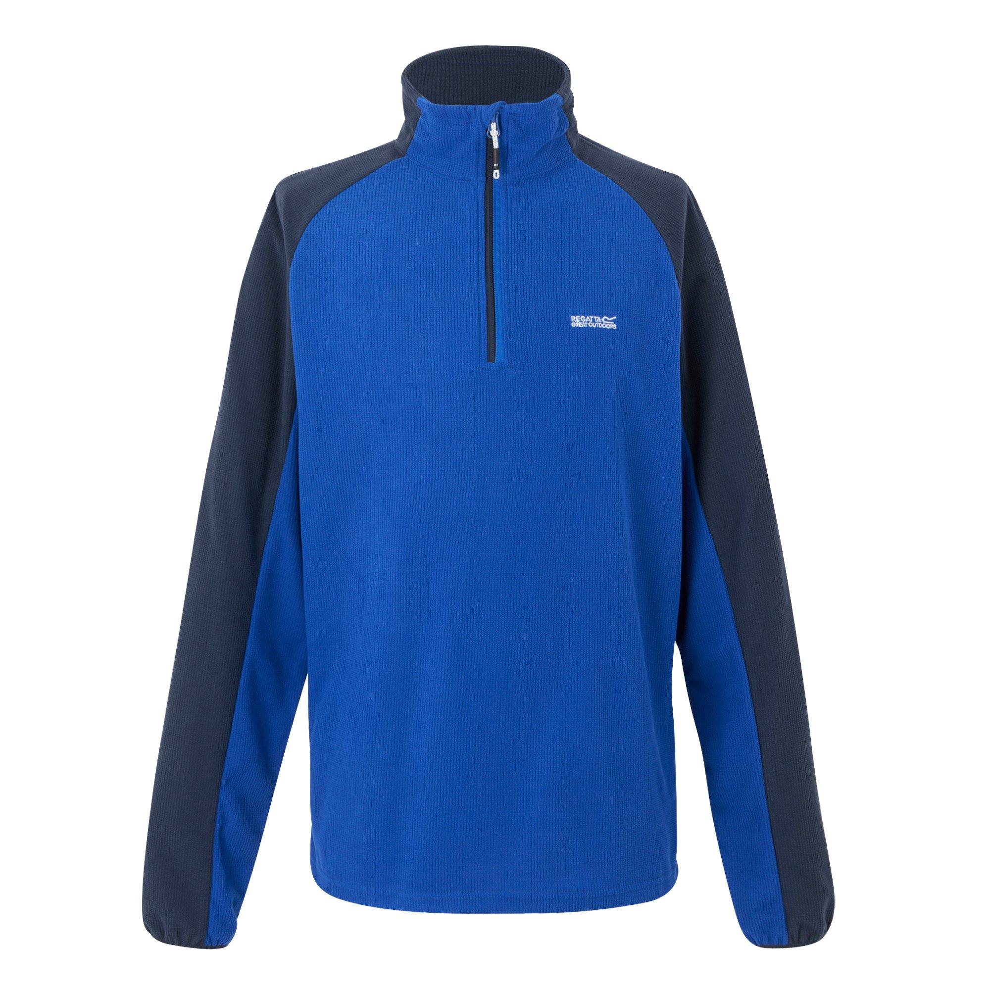 Blue/Navy - Regatta - Elson II Fleece Top - 1