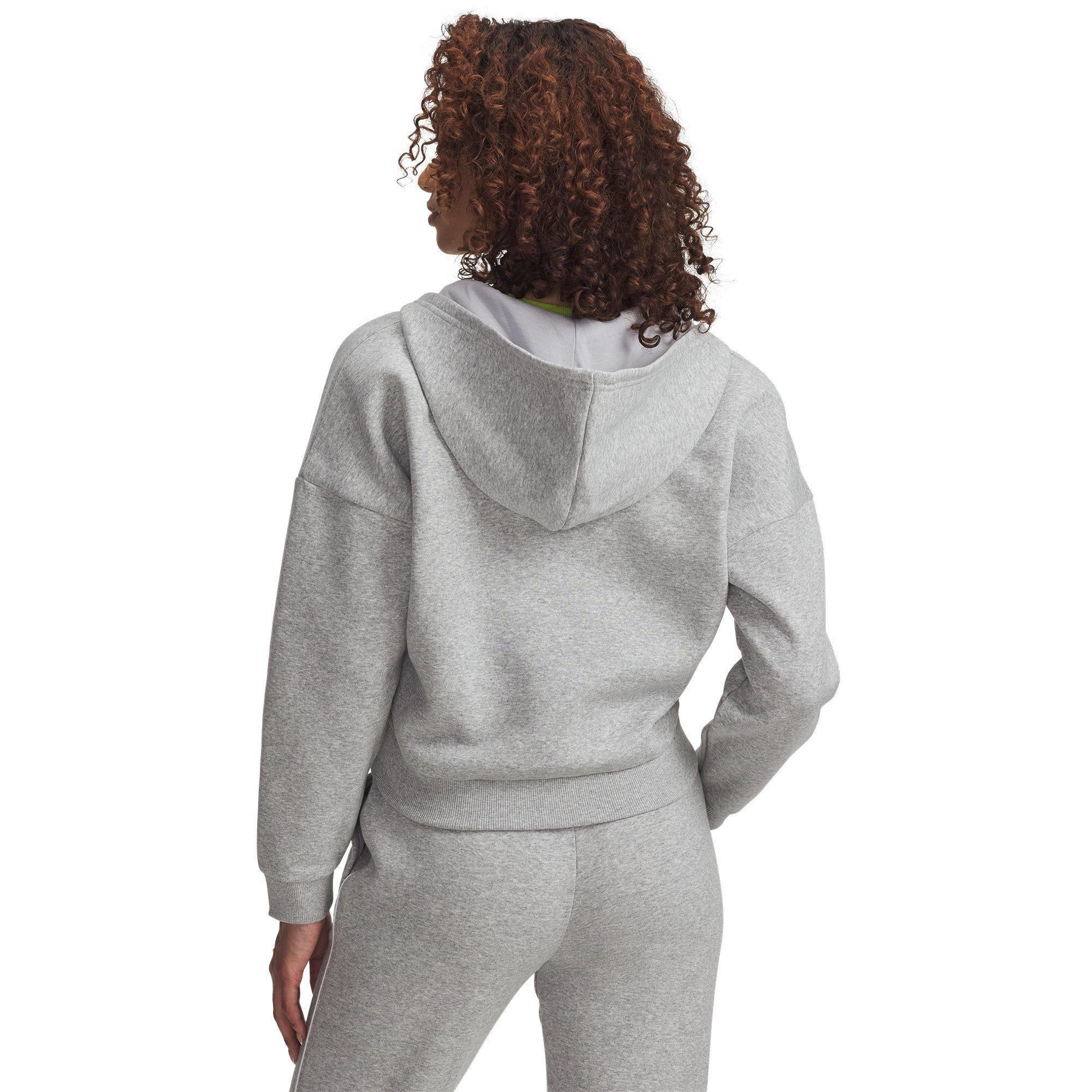 Mod Grey/Heathr - Under Armour - Women's Rival Pipe 1/4 Zip Fleece - 4