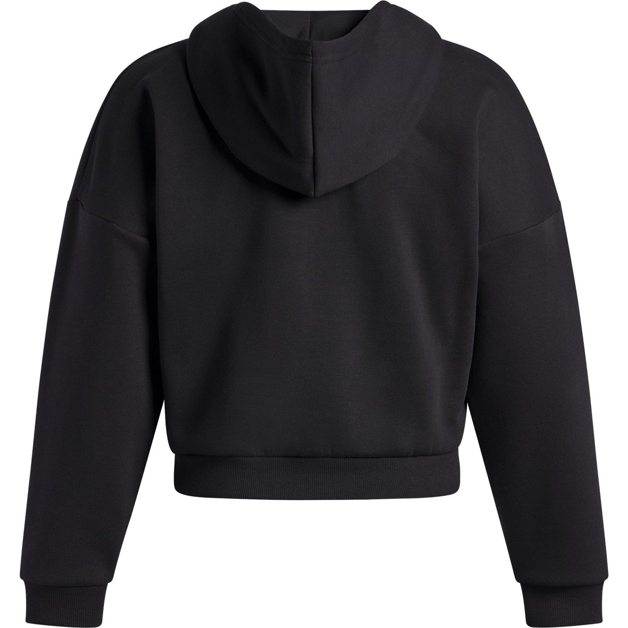 Zwart - Under Armour - Rival Pipe quarter Zip Fleece - 2