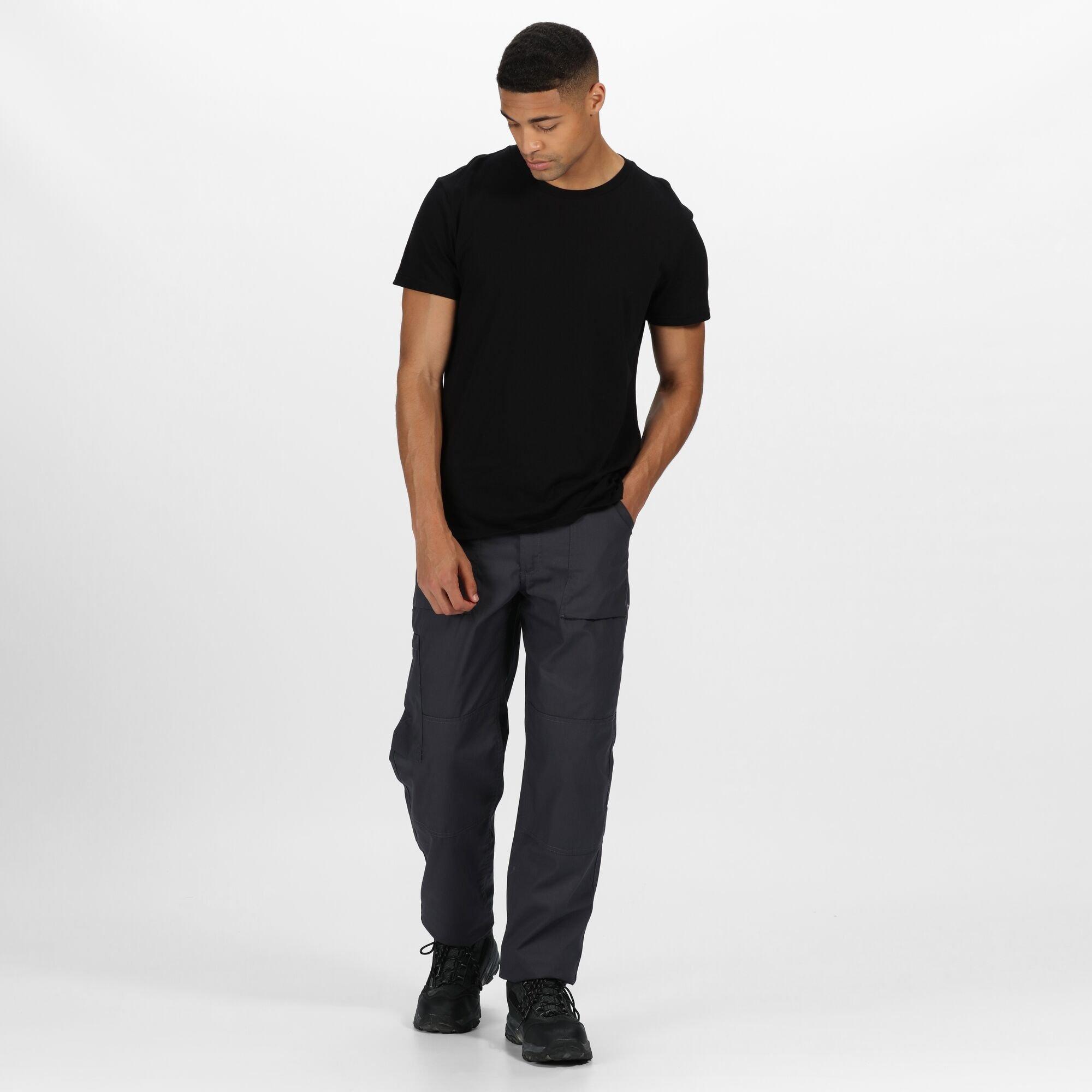 Dark Grey - Regatta - The Action Trousers are made from a durable polyco - 10