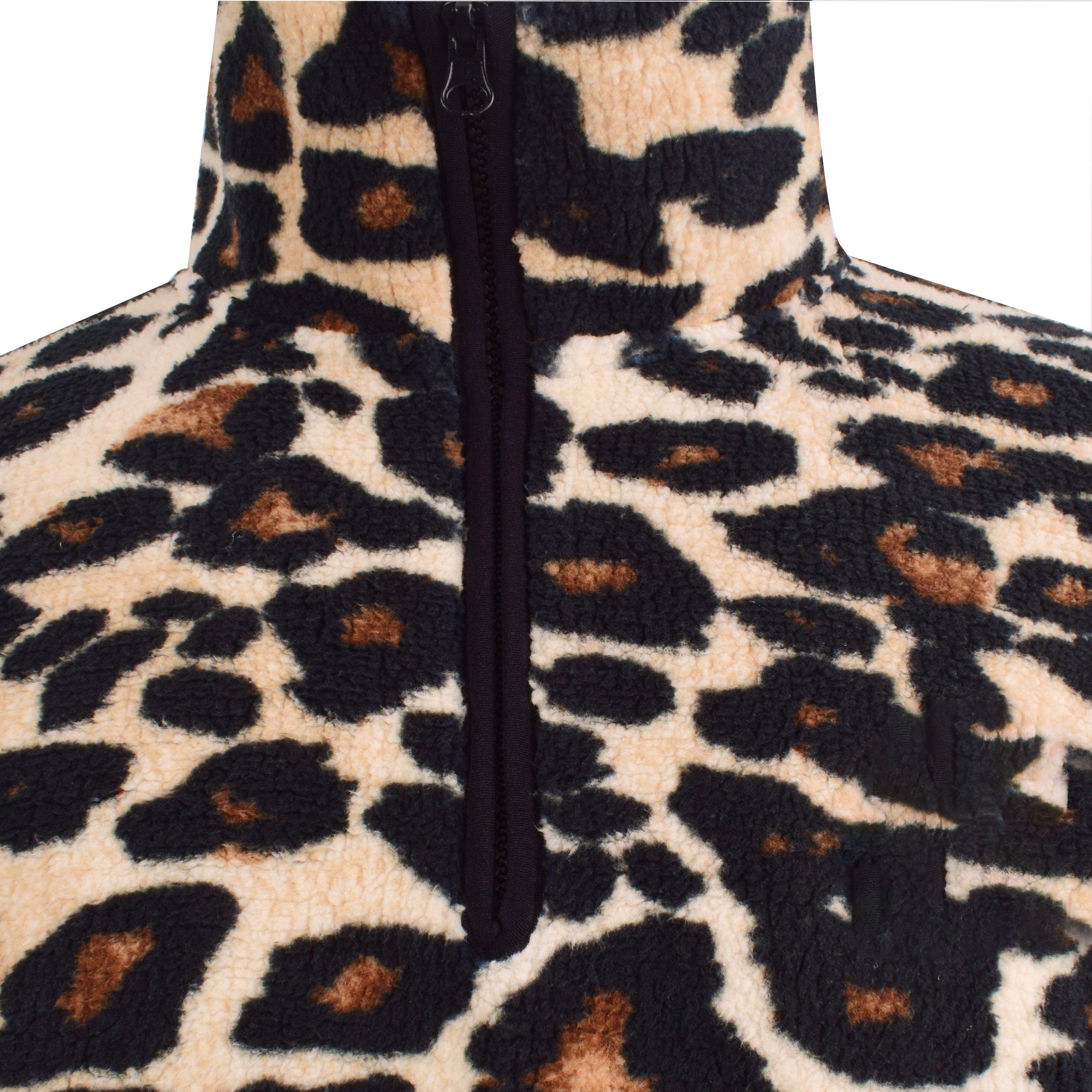 Leopard Print - SoulCal - Soul Borg Quarter-Zip Fleece - 2