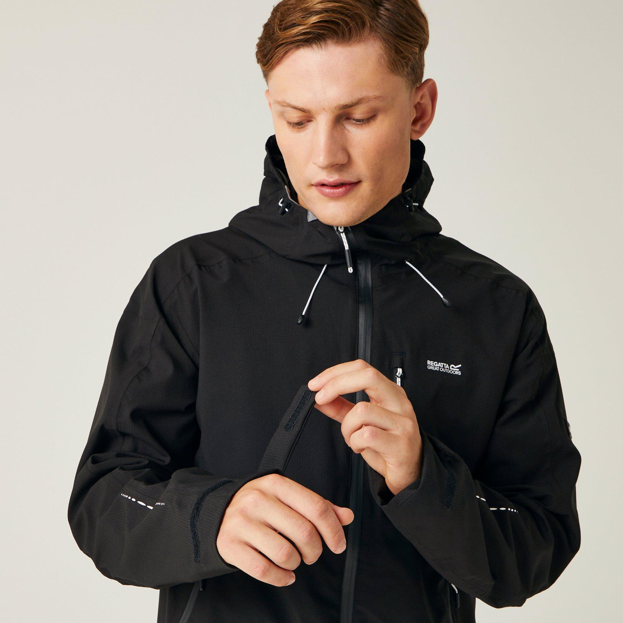 Zwart - Regatta - Okara Lightweight Waterproof Jacket - 2