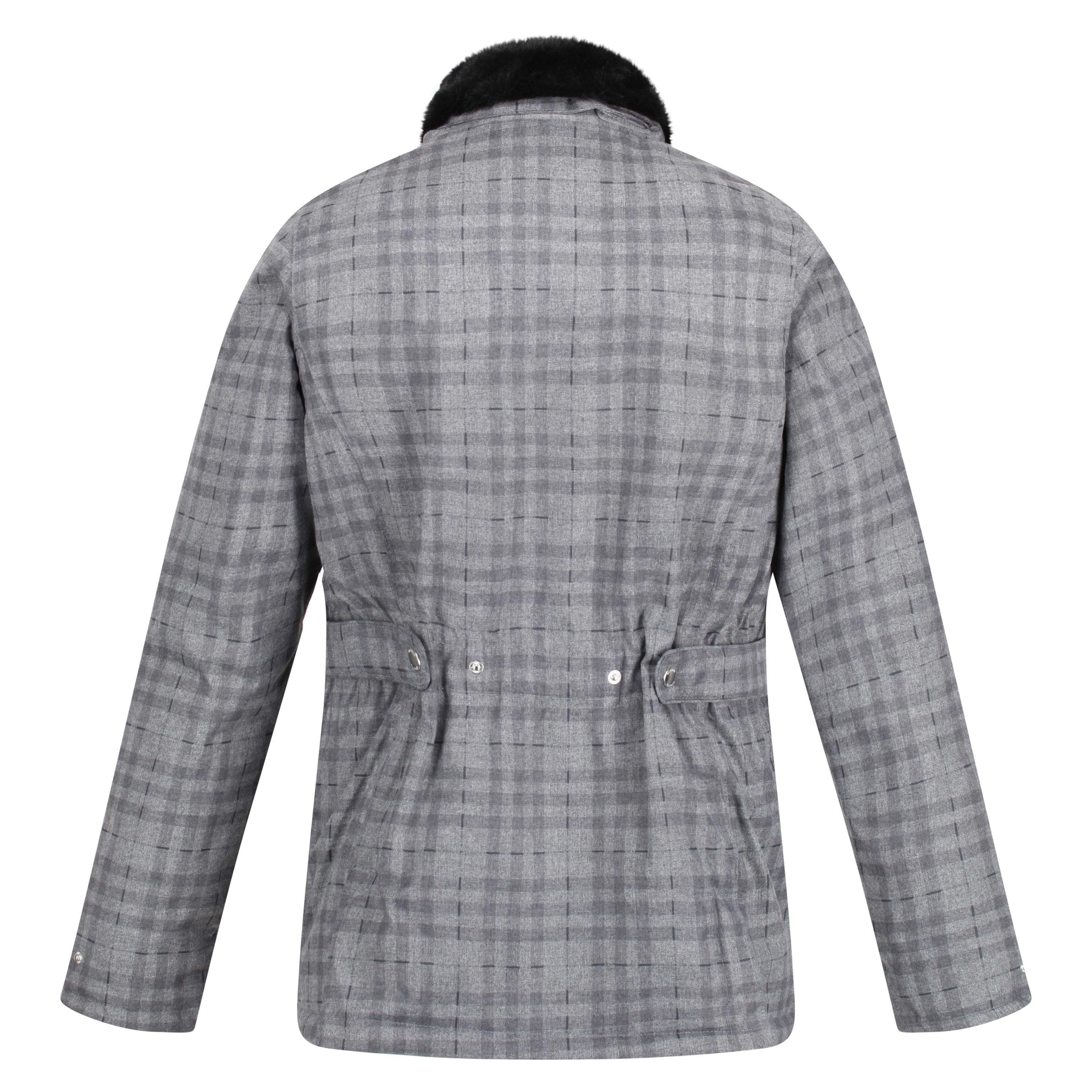 StormGreyChk - Regatta - Women's Leighton Waterproof Jacket - 4