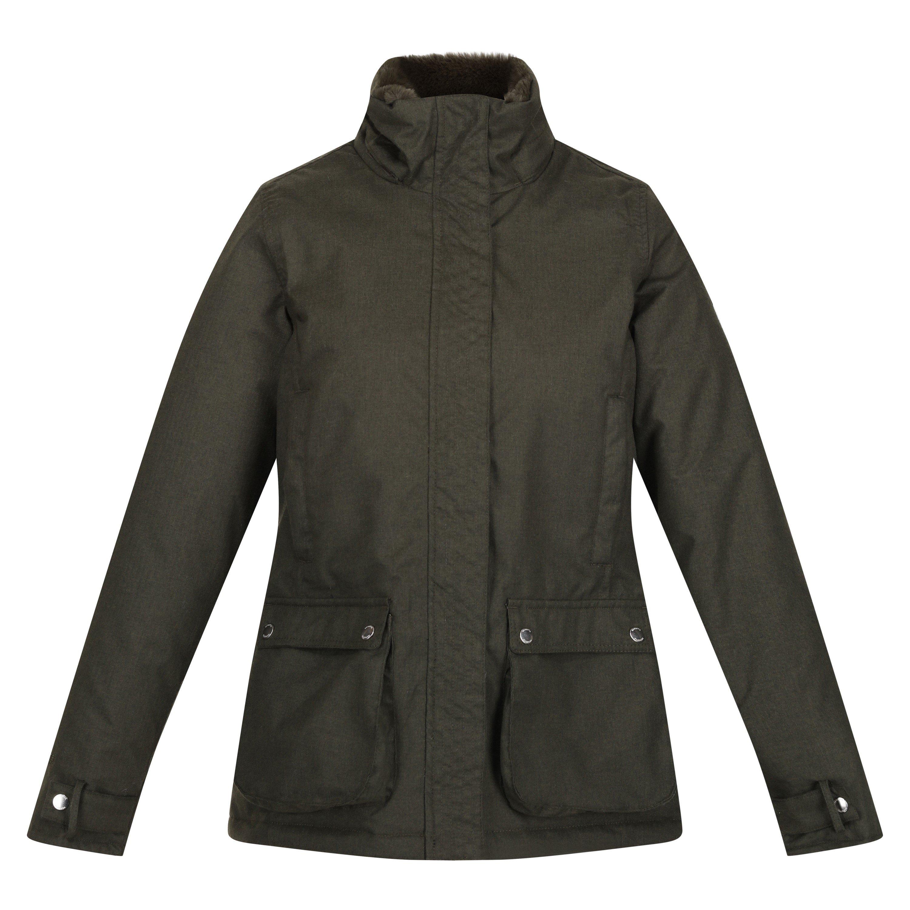Dark Khaki - Regatta - Women's Leighton Waterproof Jacket - 1