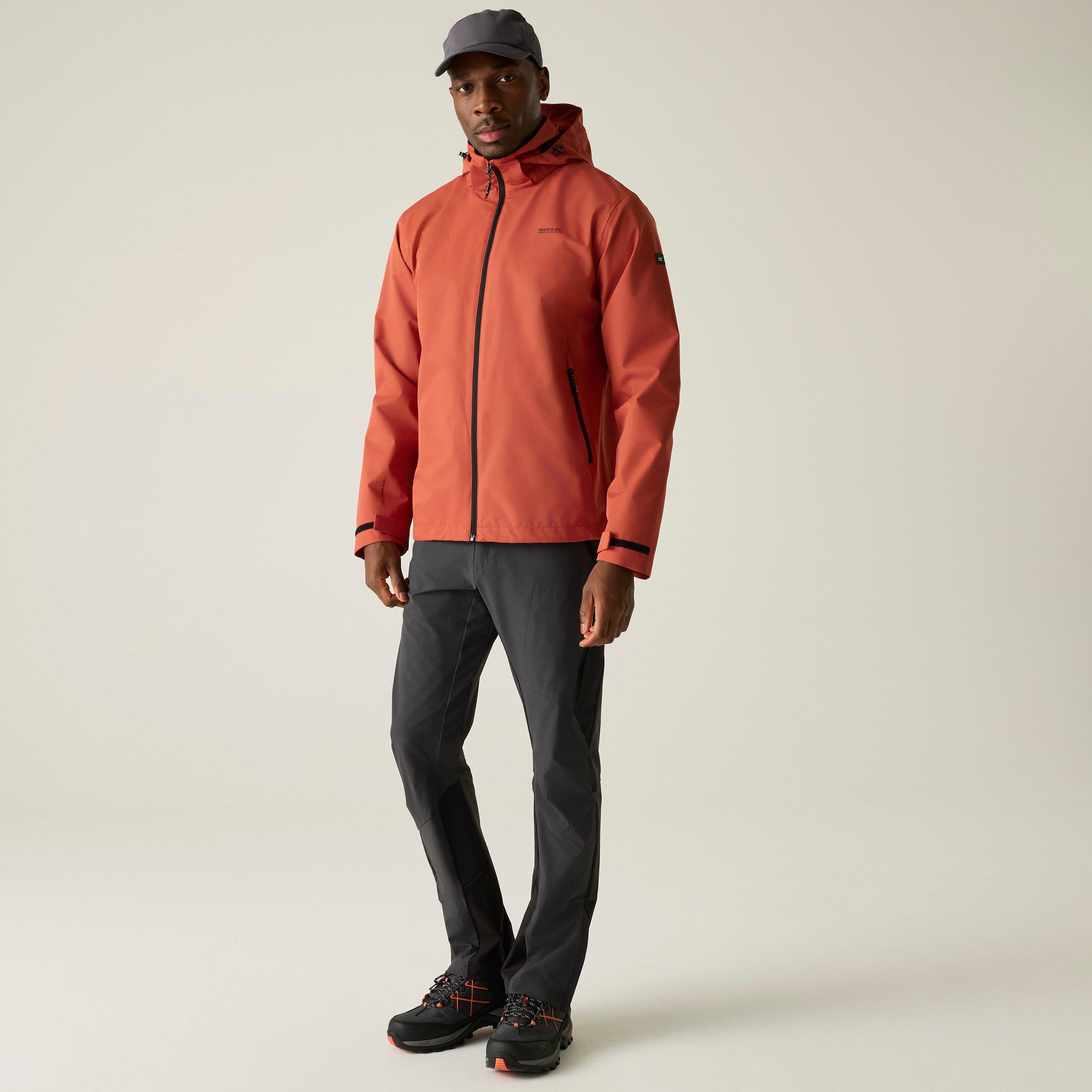 Regatta Men's Oakhowe Isotex Waterproof Hiking Jacket - Brick - M