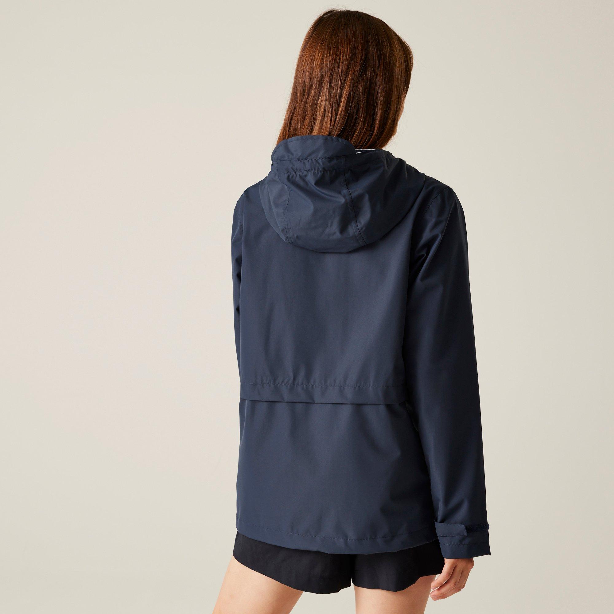 Navy - Regatta - Women's Bayletta II Waterproof Long Sleeve Hooded Jacket - 2