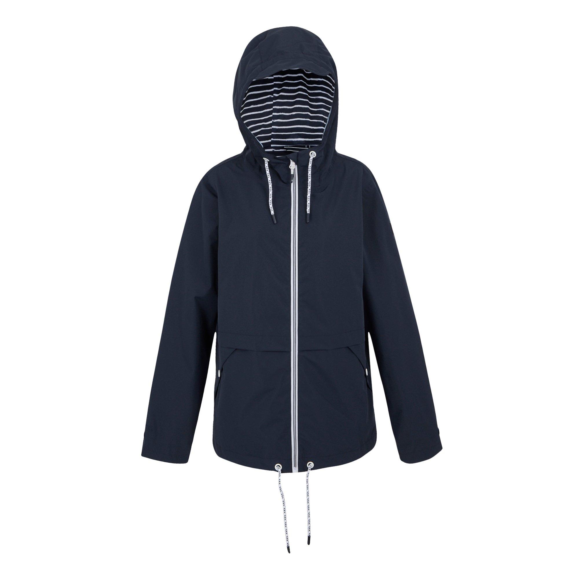 Navy - Regatta - Women's Bayletta II Waterproof Long Sleeve Hooded Jacket - 7