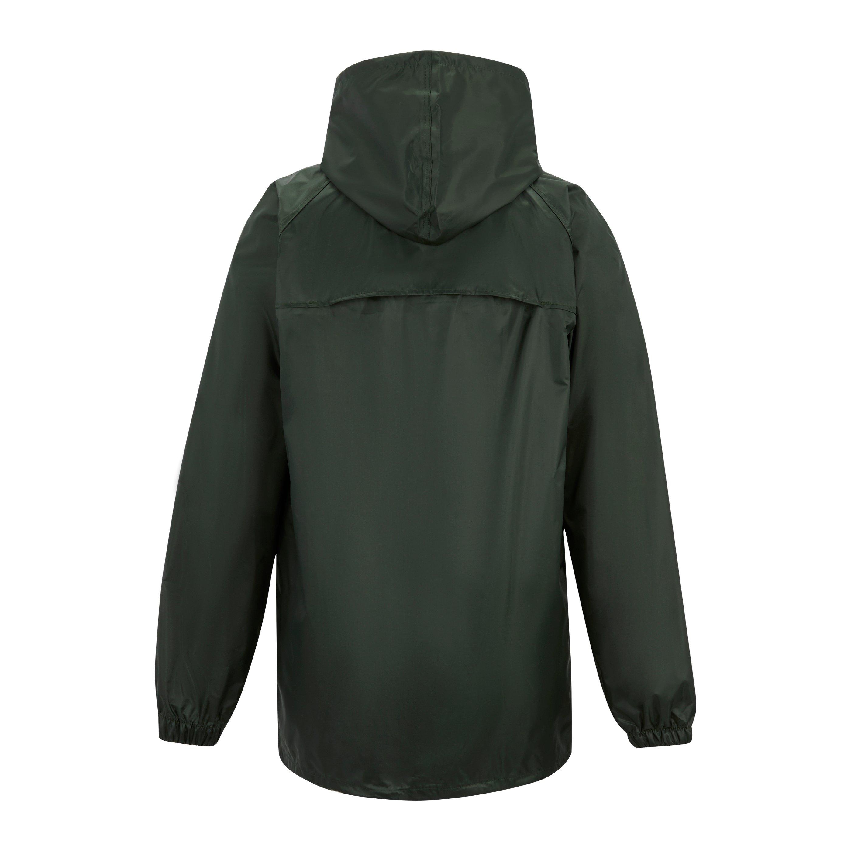 Dark Olive - Regatta - Mens Stormbreaker Hooded Long Sleeve Waterproof Jacket - 8