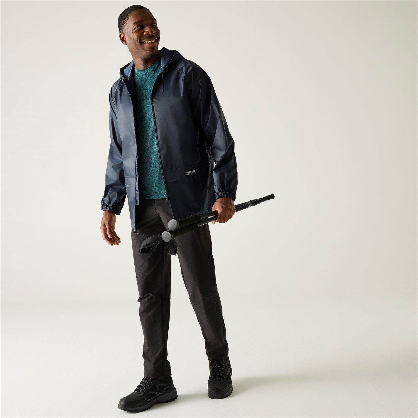 Marine - Regatta - Mens Stormbreaker Hooded Long Sleeve Waterproof Jacket - 3