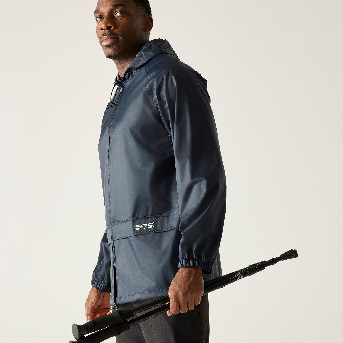 Marine - Regatta - Mens Stormbreaker Hooded Long Sleeve Waterproof Jacket - 4