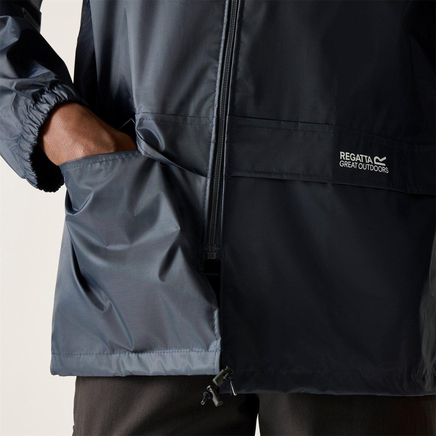 Marine - Regatta - Mens Stormbreaker Hooded Long Sleeve Waterproof Jacket - 5