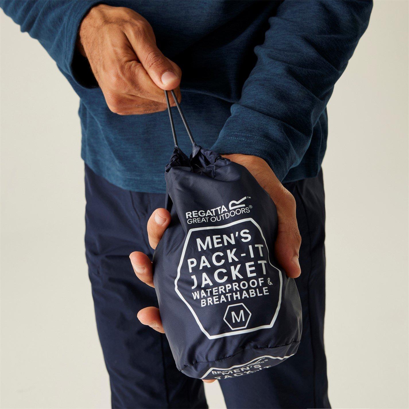 Blu navy - Regatta - Pack It Jacket Mens - 6
