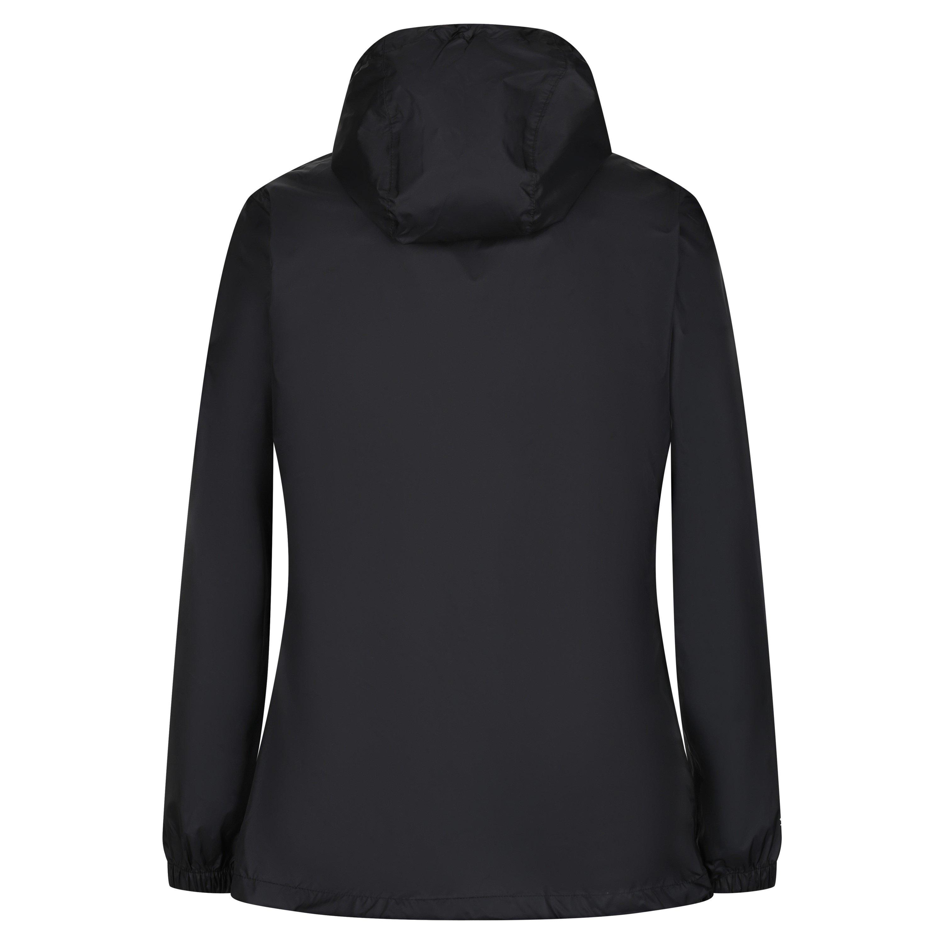 Schwarz - Regatta - Womens Pack It III Waterproof Jacket - 8
