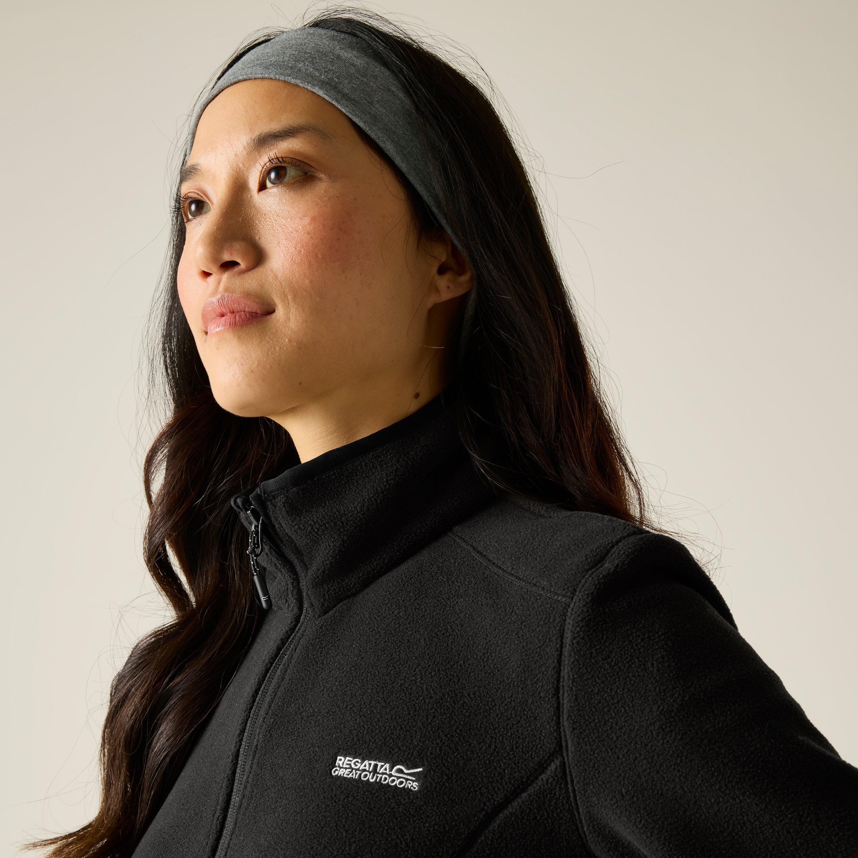 Black - Regatta - Women's Full Zip Fleece - 2