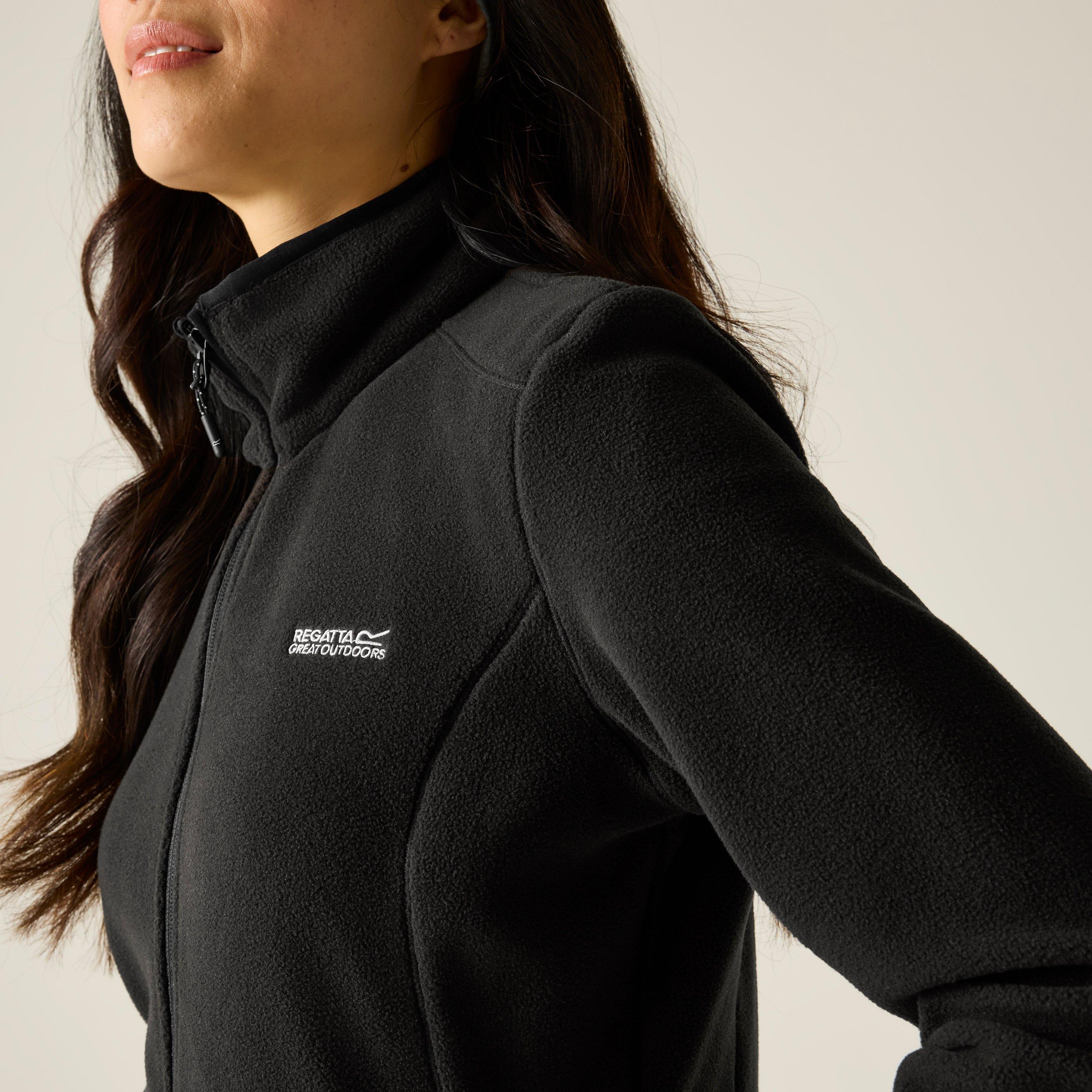 Black - Regatta - Women's Full Zip Fleece - 3