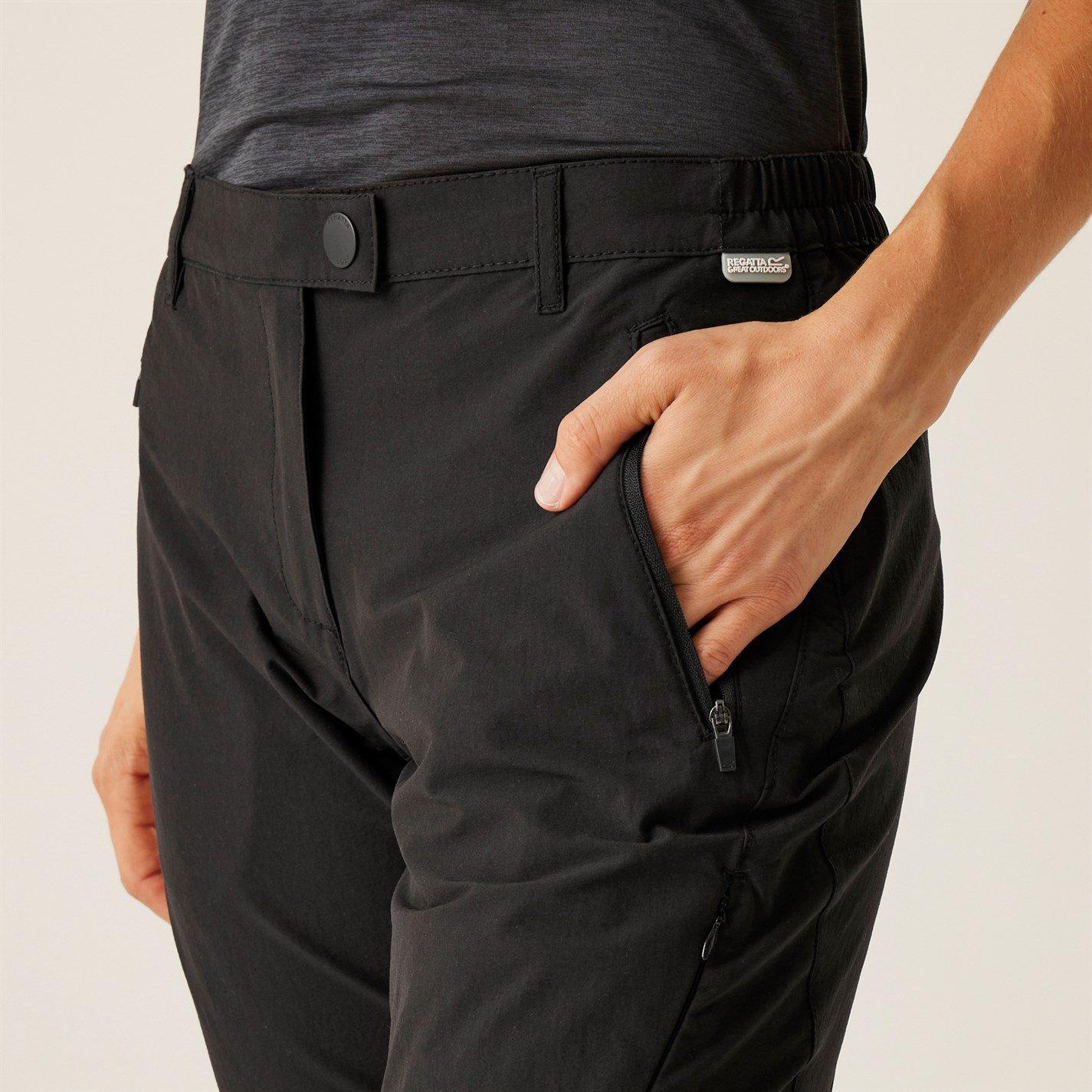 Crna - Regatta - Womens Highton Trousers - 2