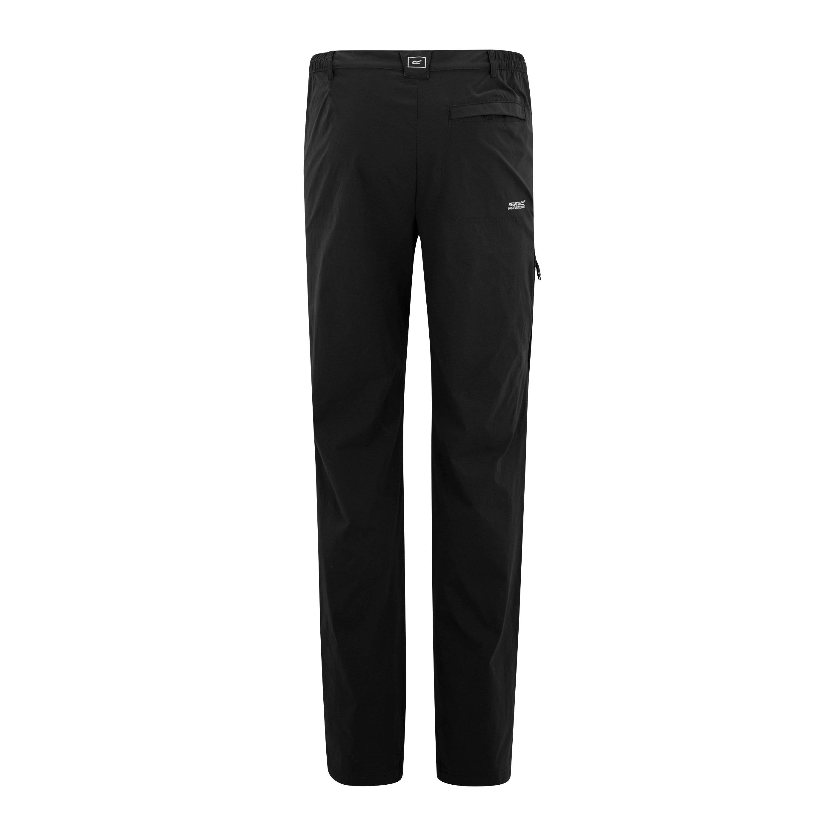 Black - Regatta - Highton Walking Trouser - Regular Length - 6