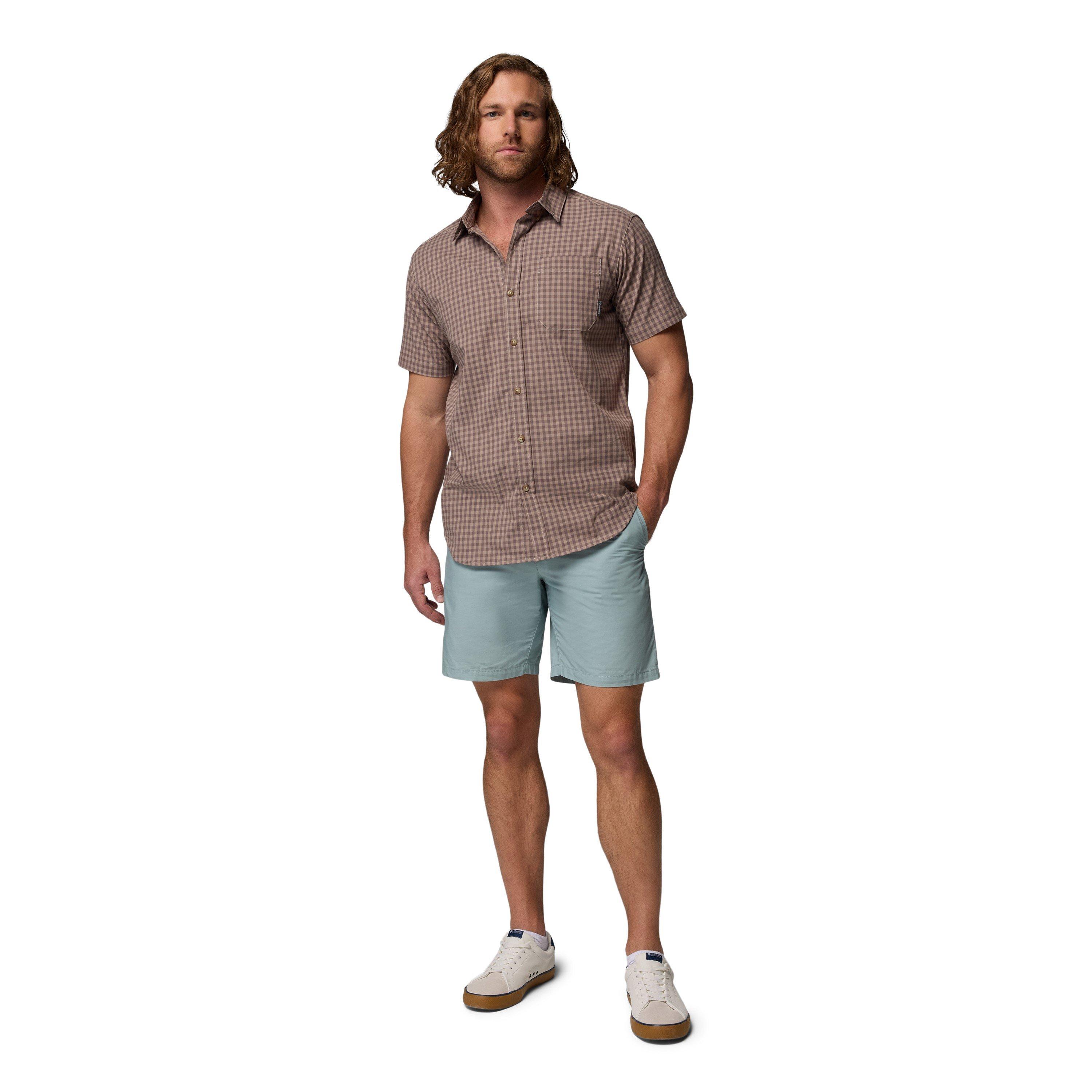 Blue - Columbia - Washed Out Shorts Mens - 3