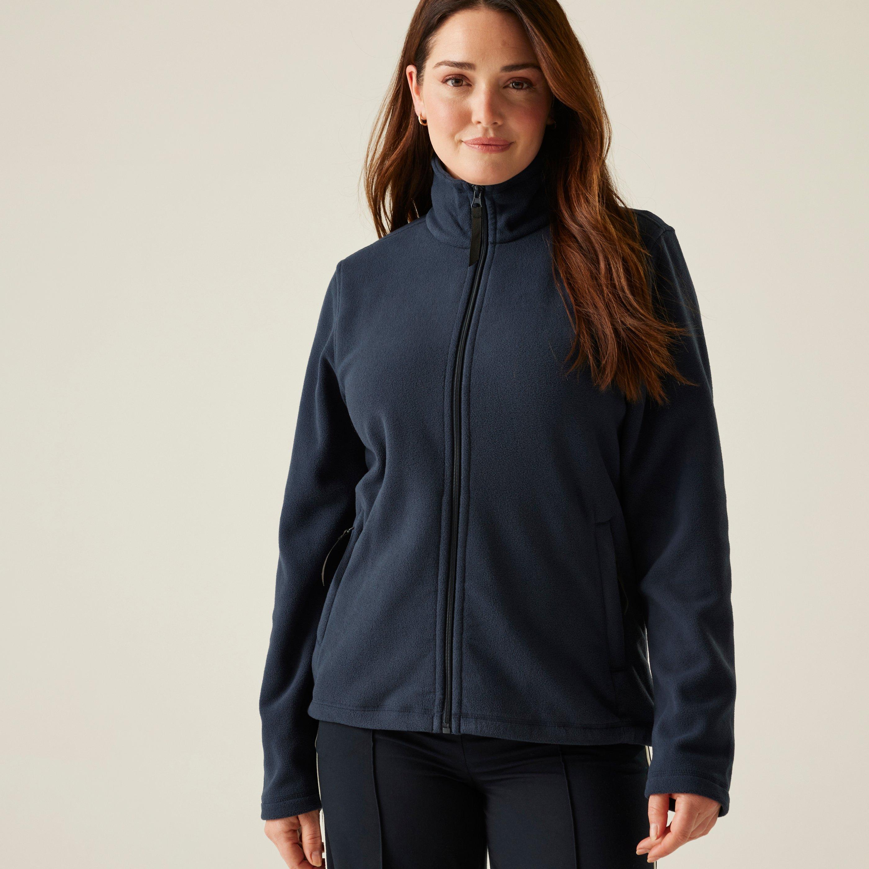 Dark Navy - Regatta - Women's Full Zip Fleece - 3
