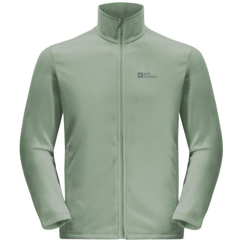 Jack Wolfskin Men's Jw Taunus Full-Zip Fleece - Eucalyptus - Large