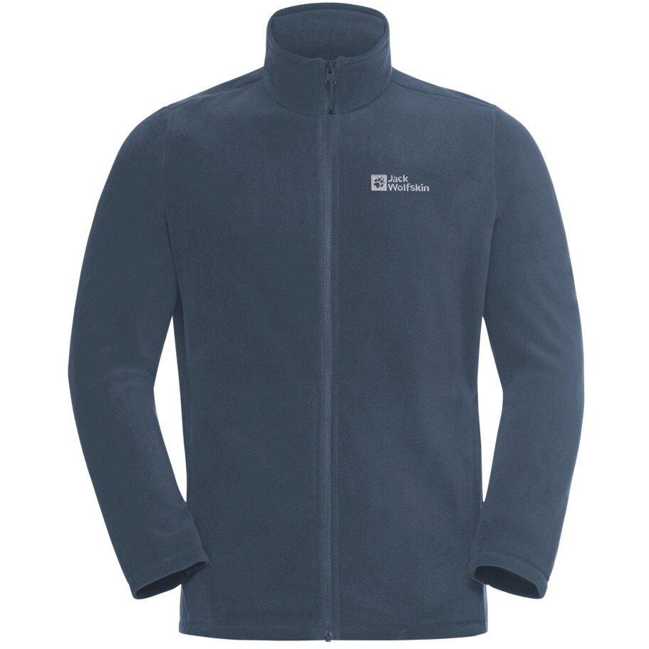 Jack Wolfskin Men's Jw Taunus Full-Zip Fleece - Midnight Sky - Large