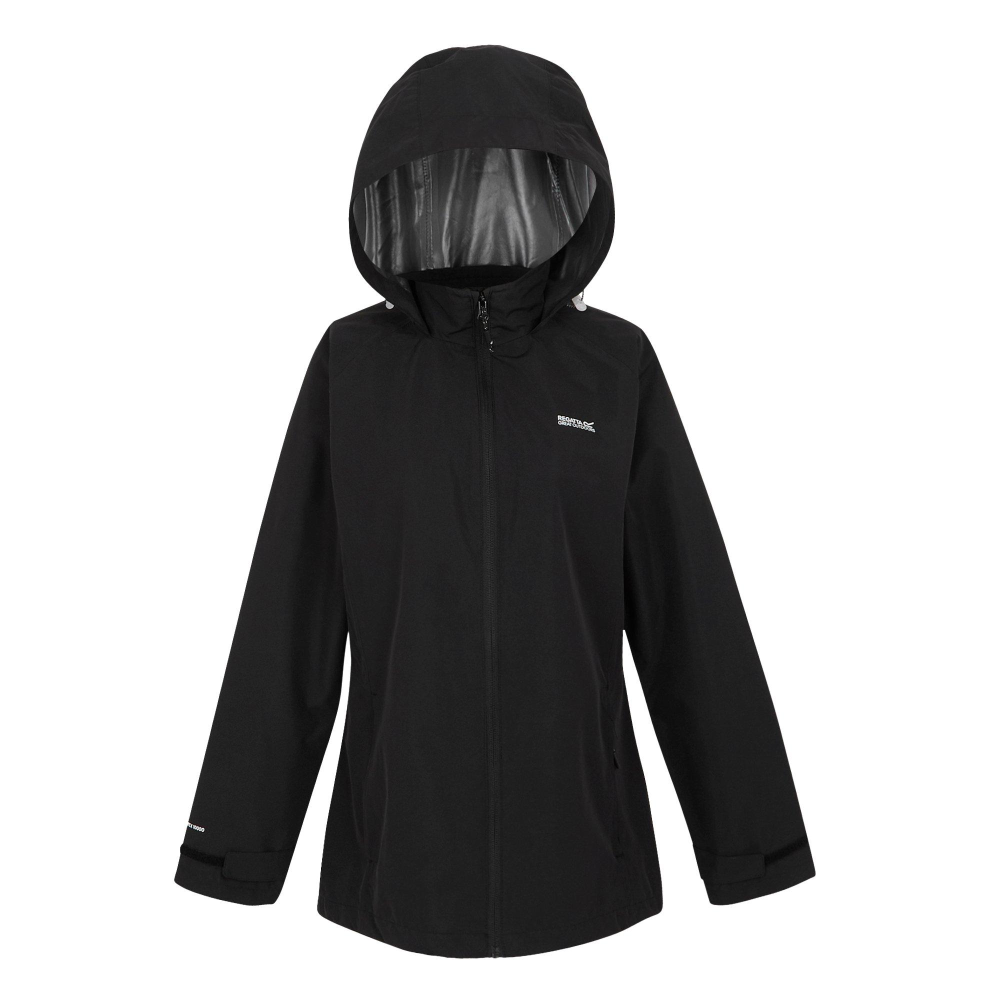 Crna - Regatta - Daysha II Waterproof Jacket Womens - 7