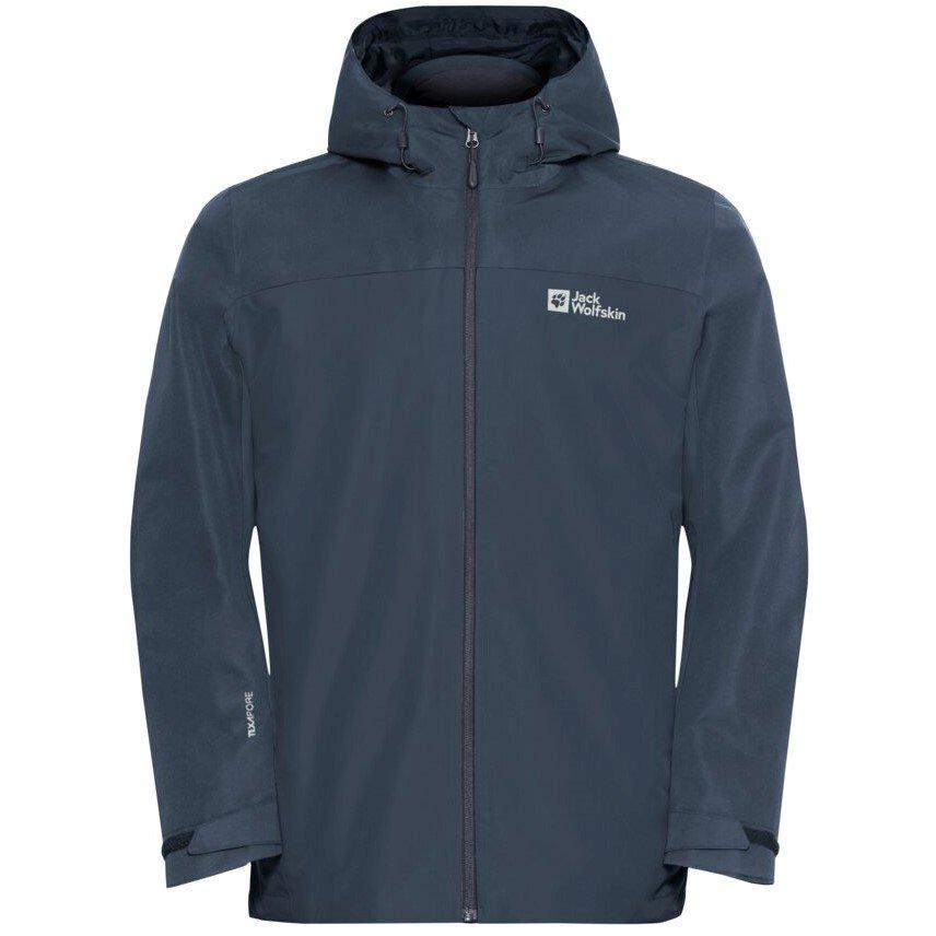 Jack Wolfskin Men's Jw Taubenberg 3In1 Sn61 - Midnight Sky - Small