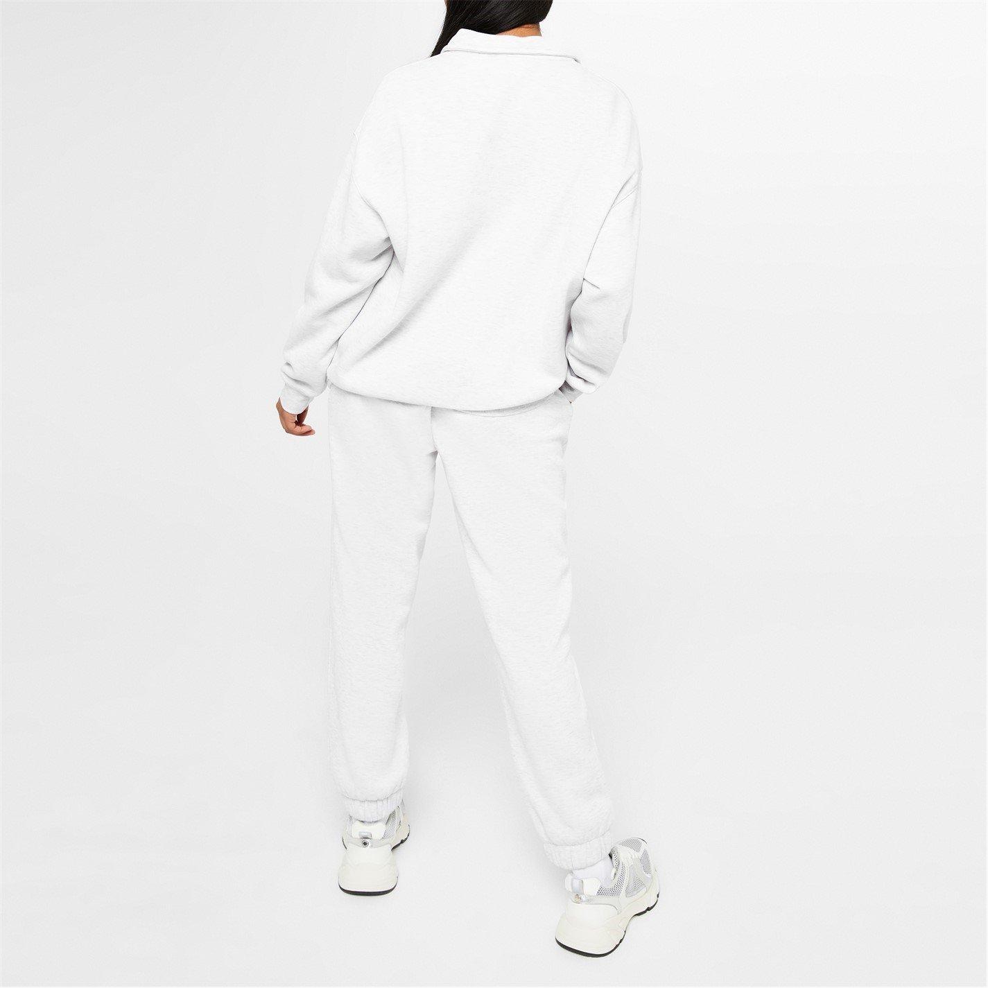 Cinzento Gelo Marl - Slazenger - Quarter Zip Sweatshirt Womens - 5