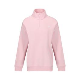 Slazenger Womens Funnel Neck Quarter Zip Sweatshirt