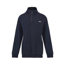 Slazenger Quarter Zip Sweatshirt Womens