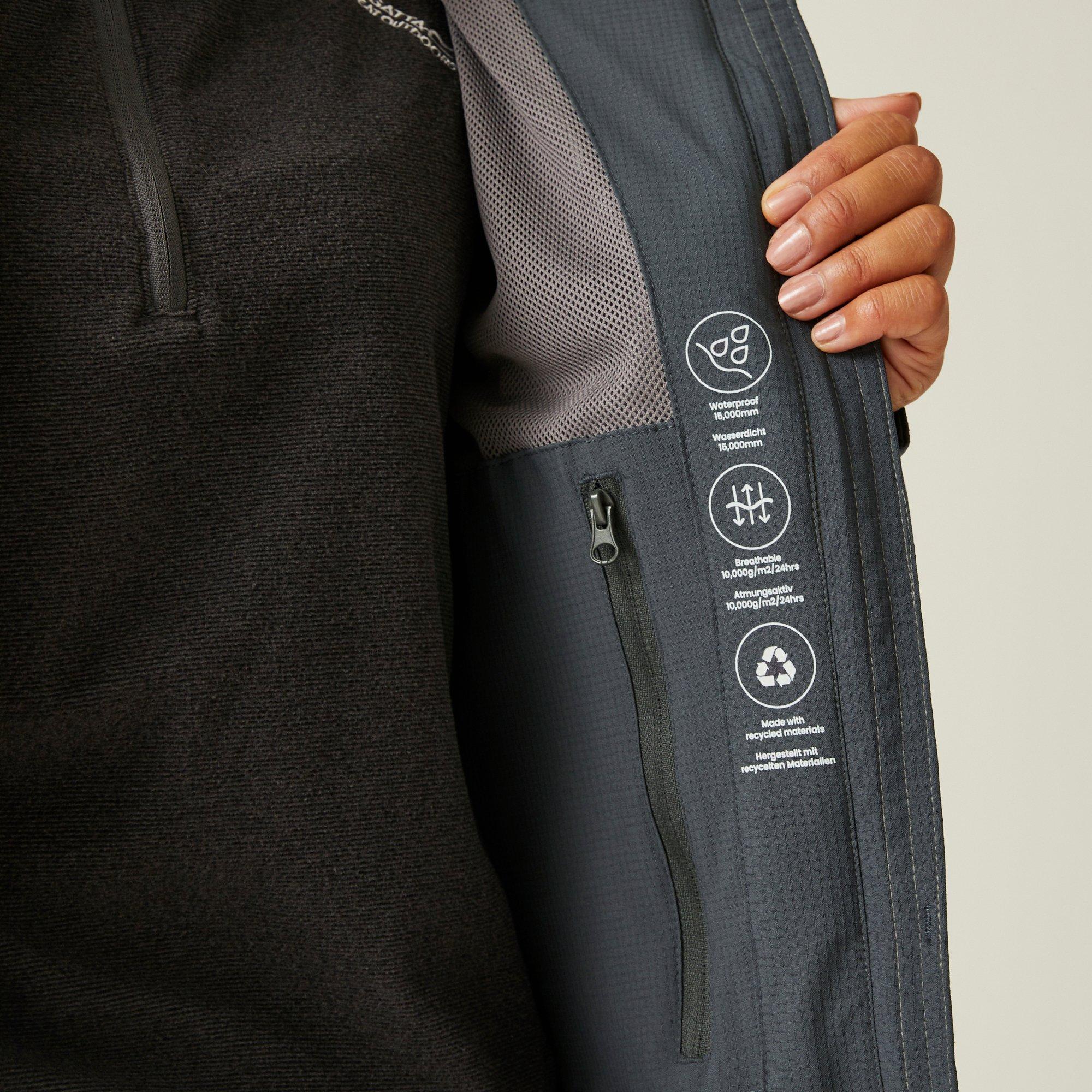 Seal Grey - Regatta - Okara Waterproof Jacket - 4