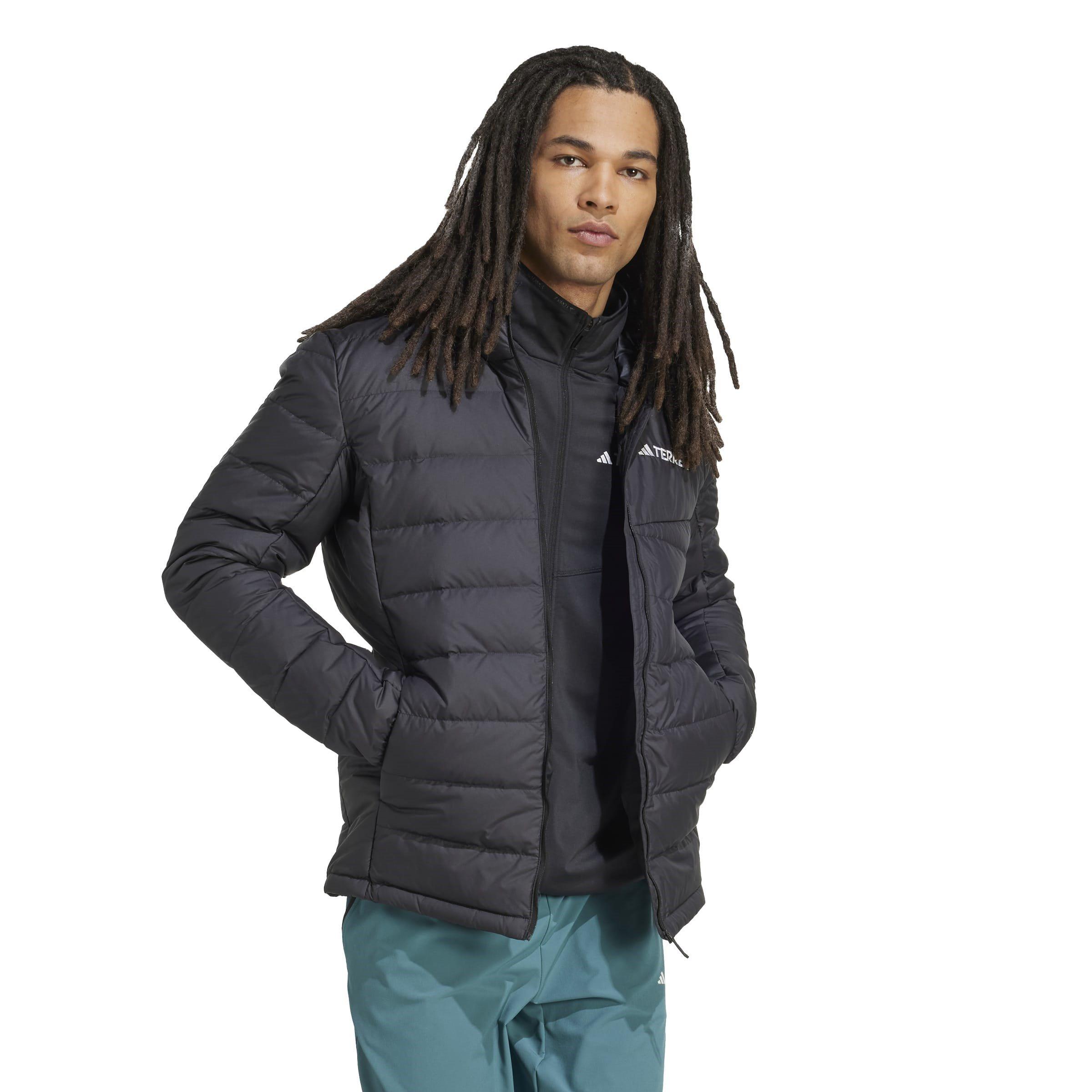 Nero - adidas - Terrex Multi Light CLIMAWARM Hooded Down Jacket - 4