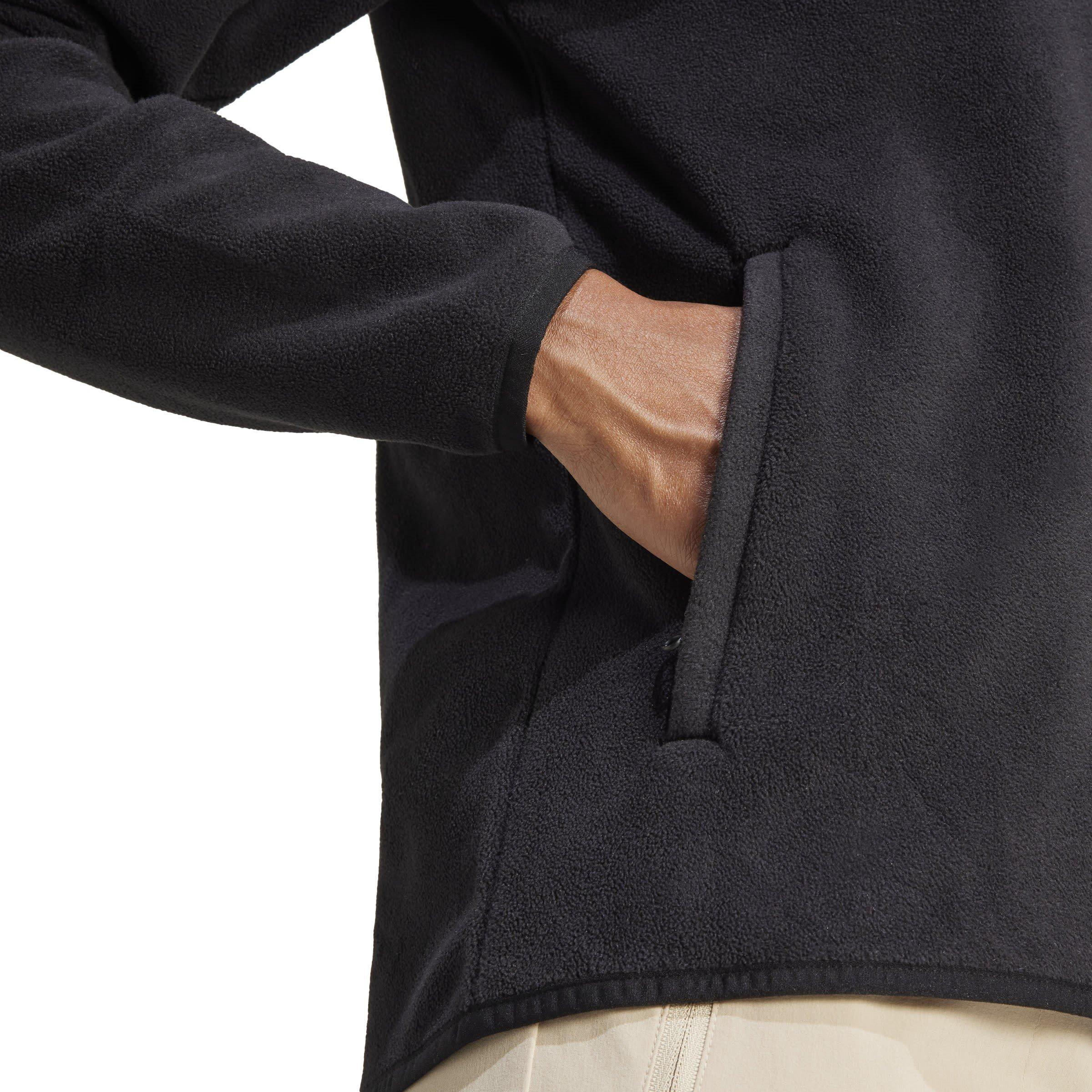 Black - adidas - Multi Essentials Full-Zip Fleece Jacket Womens - 6