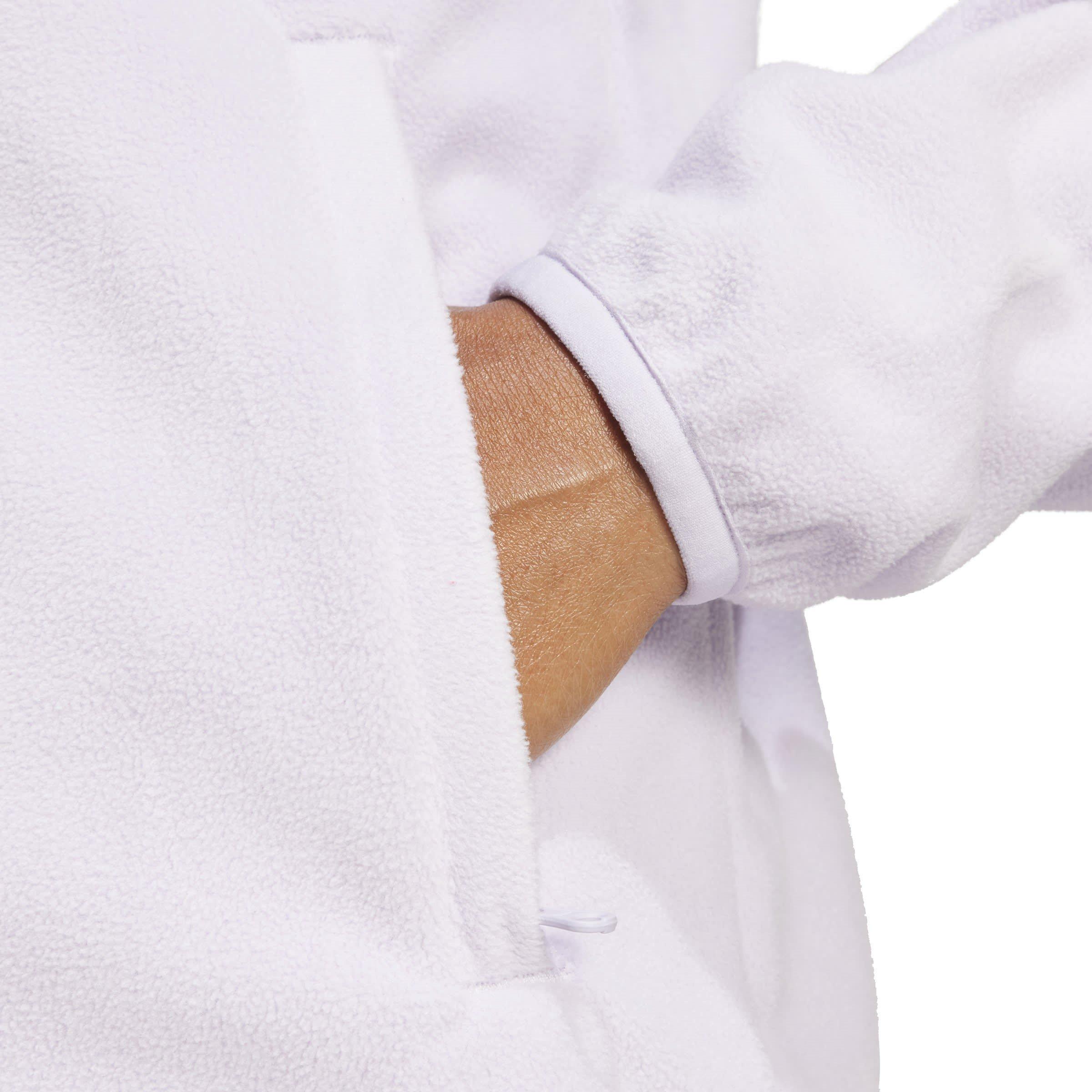 Silver Dawn - adidas - Multi Essentials Full-Zip Fleece Jacket Womens - 5