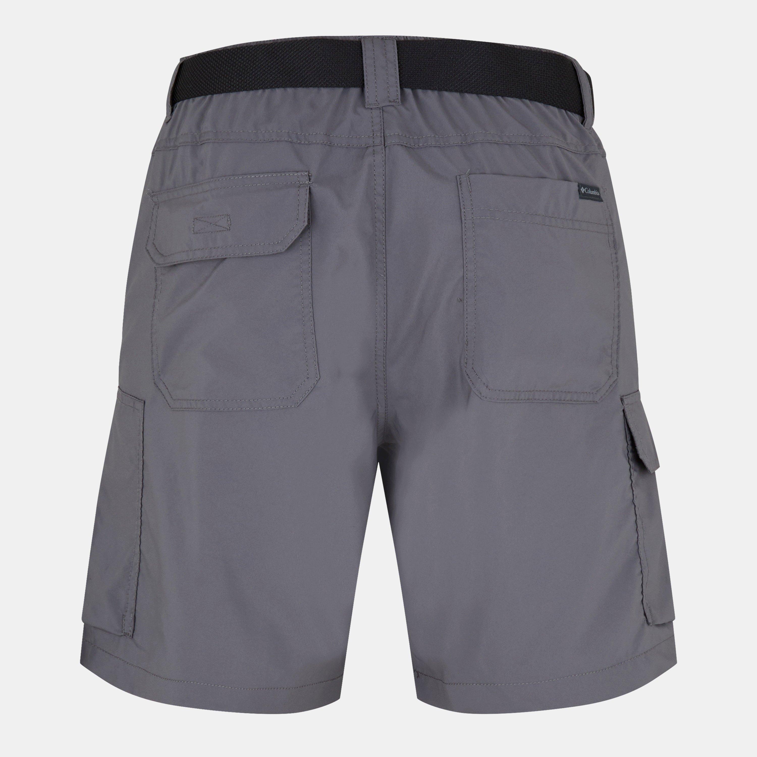 Grey - Columbia - Silver Ridge Utility Walking Shorts Mens - 2