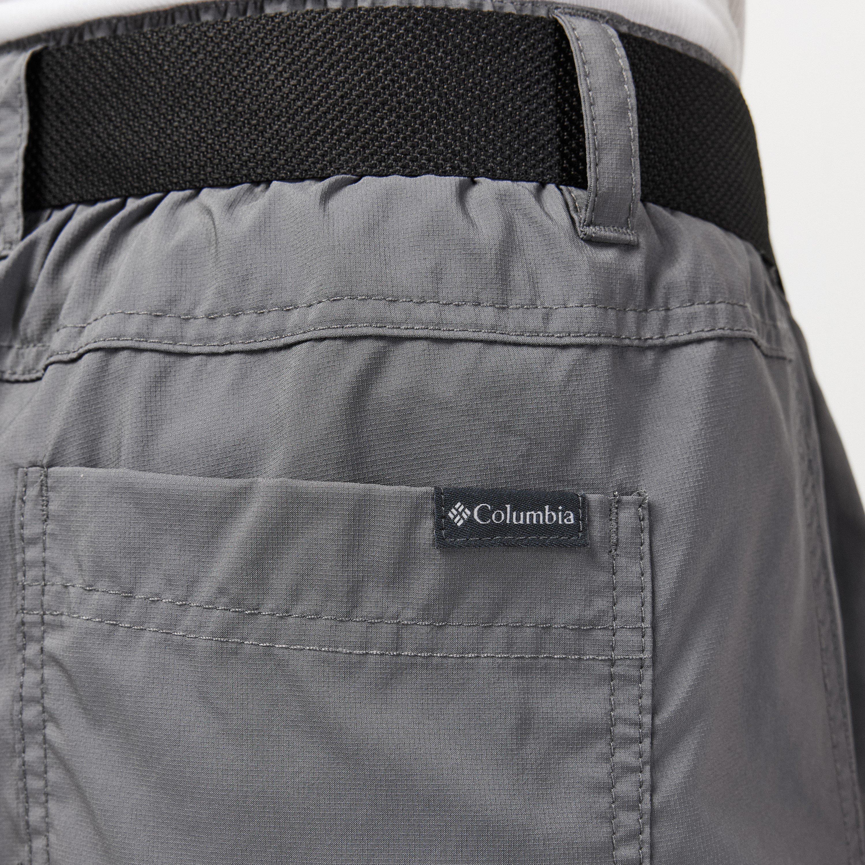 Grey - Columbia - Silver Ridge Utility Walking Shorts Mens - 5