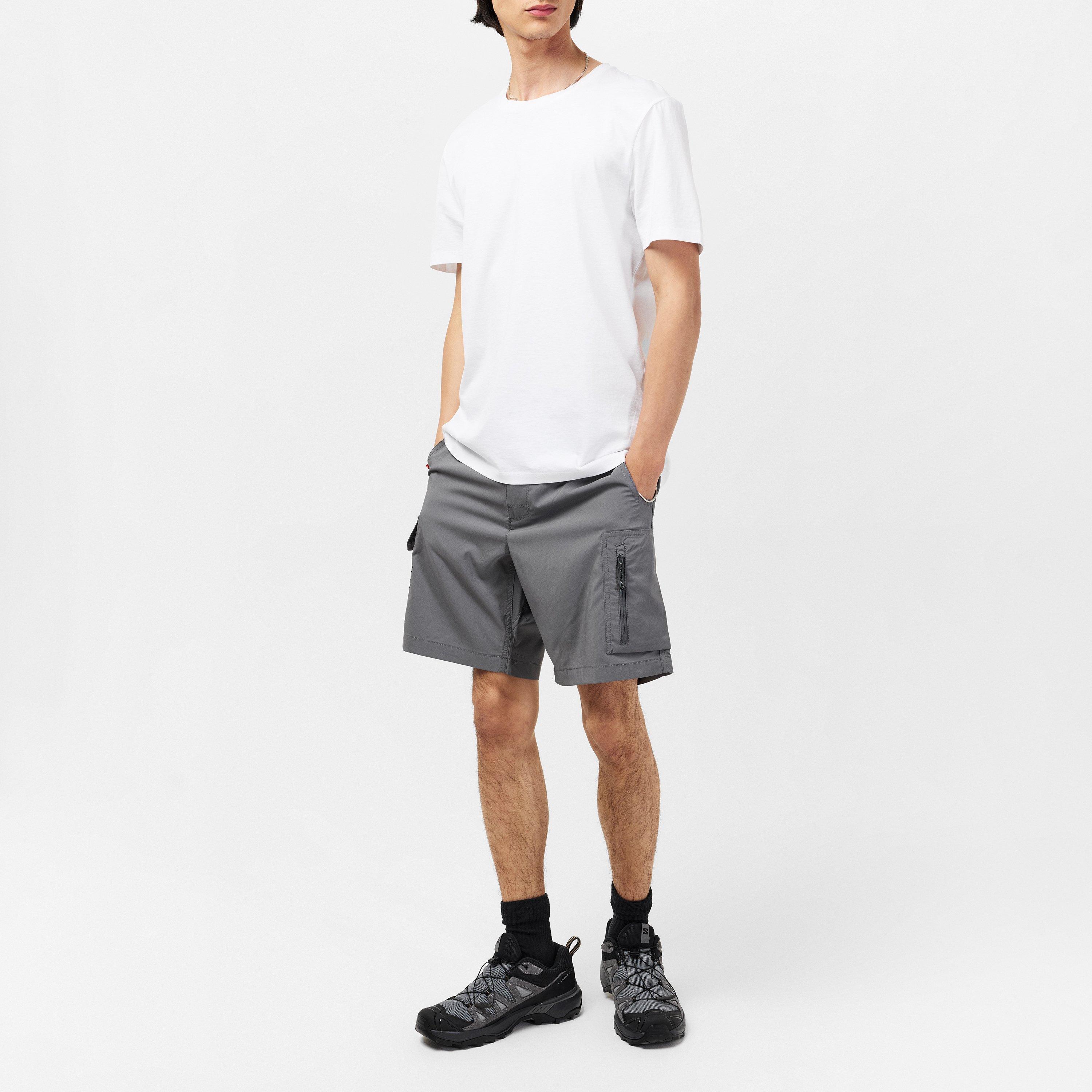 Grey - Columbia - Silver Ridge Utility Walking Shorts Mens - 6