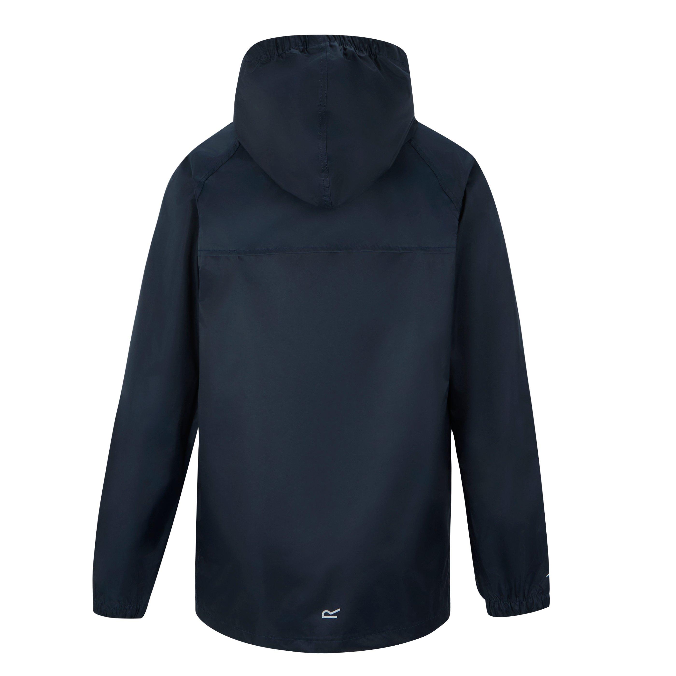 Navy - Regatta - Unisex Kids' Waterproof Jacket - 6