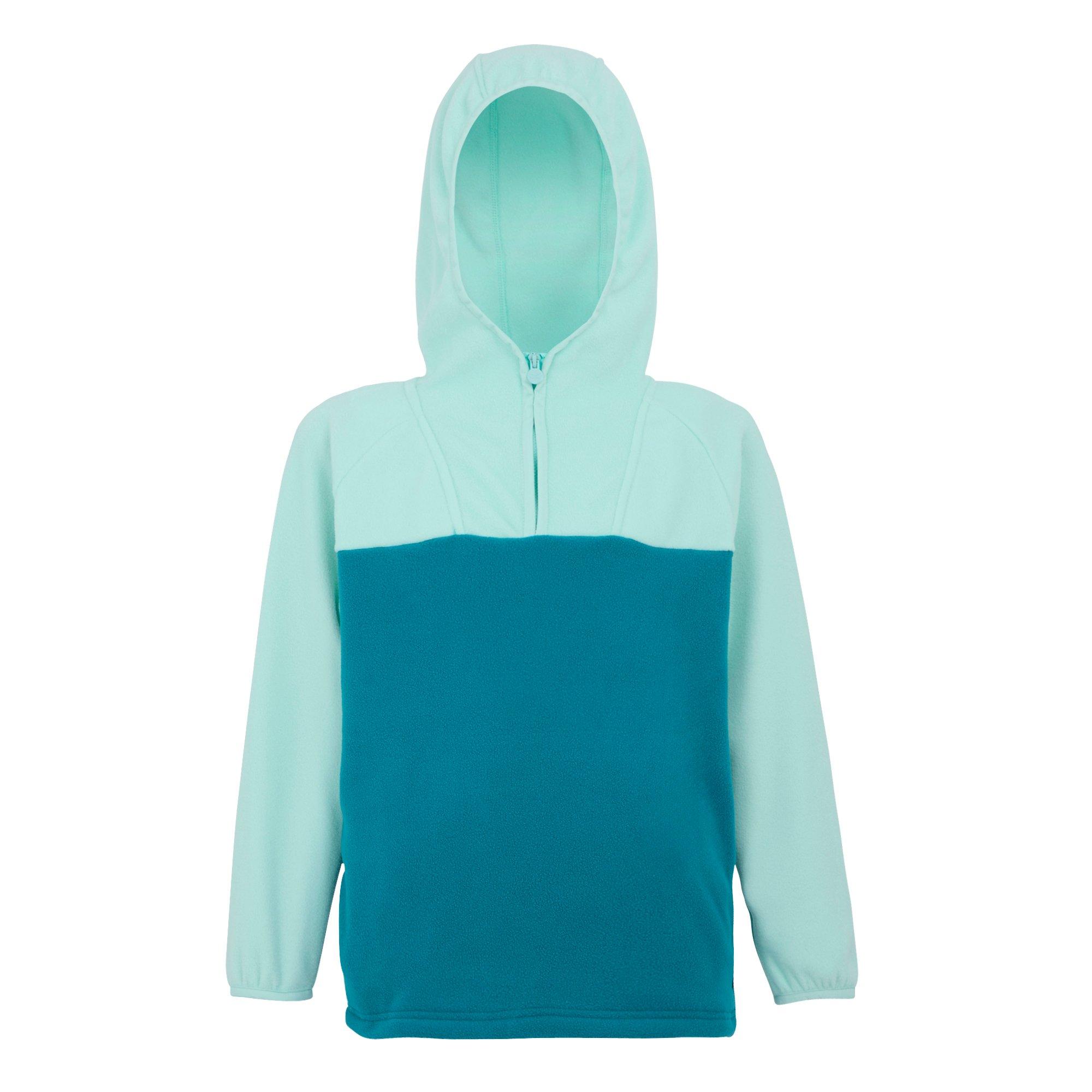 Aruba Blue - Regatta - Kids' Fayley Quarter-Zip Fleece - 1