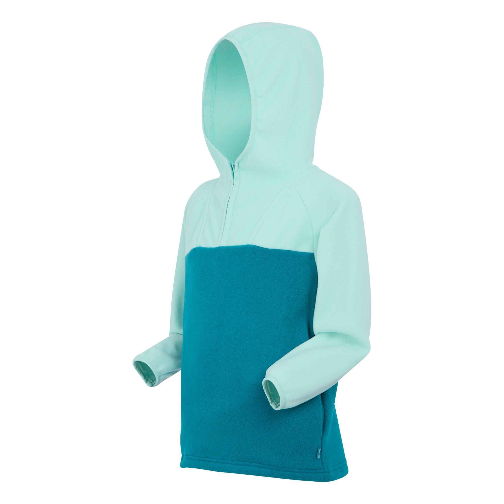 Aruba Blue - Regatta - Kids' Fayley Quarter-Zip Fleece - 3