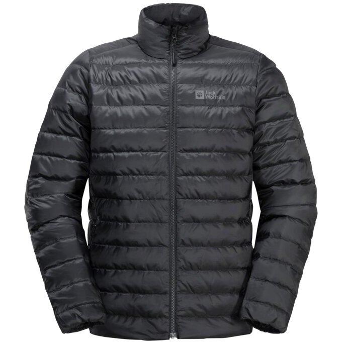Jack Wolfskin Men's Jw Pilvi Dwn Jkt Sn61 - Black - Large