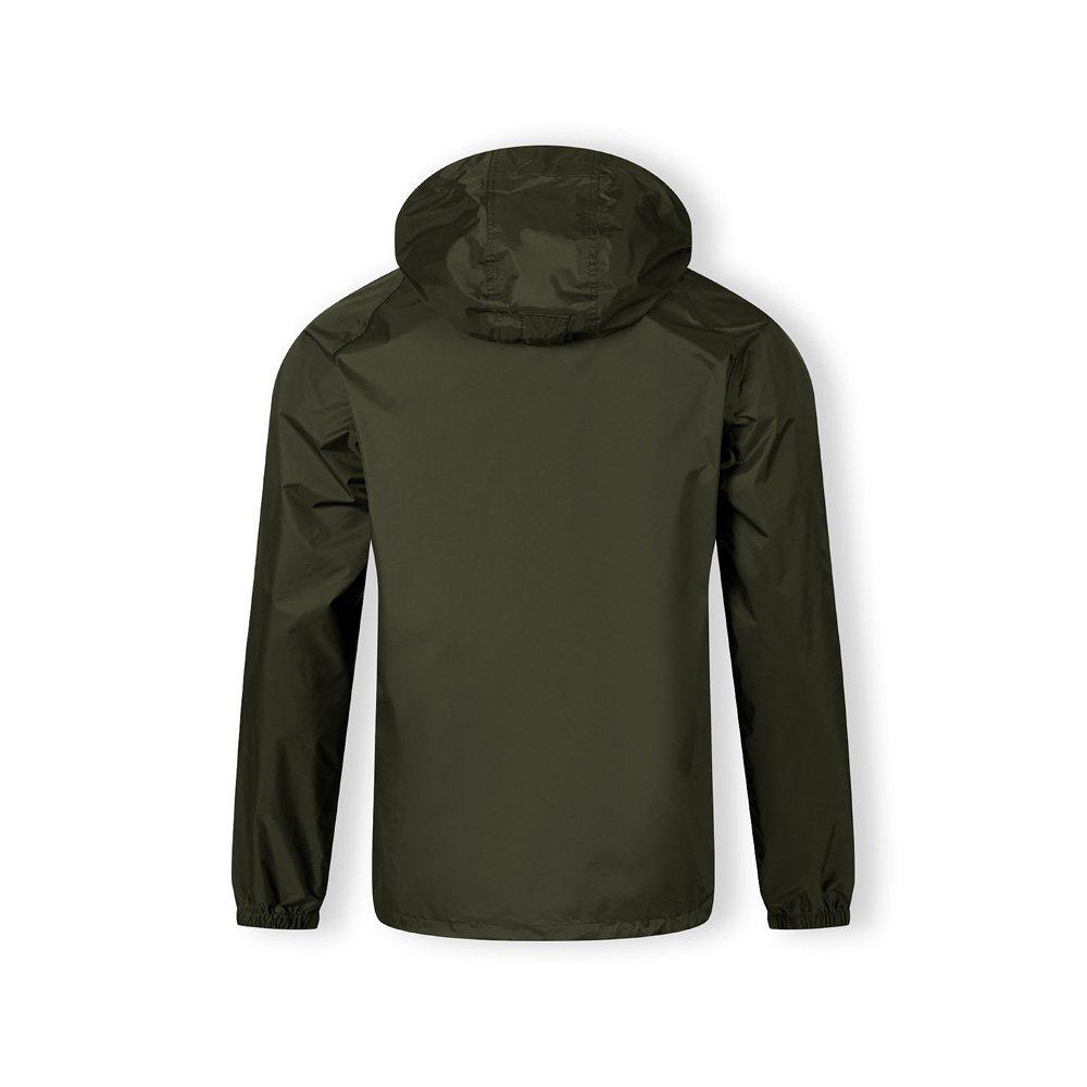 Khaki - Minoti - Men packaway waterproof jacket with hood khaki - 5