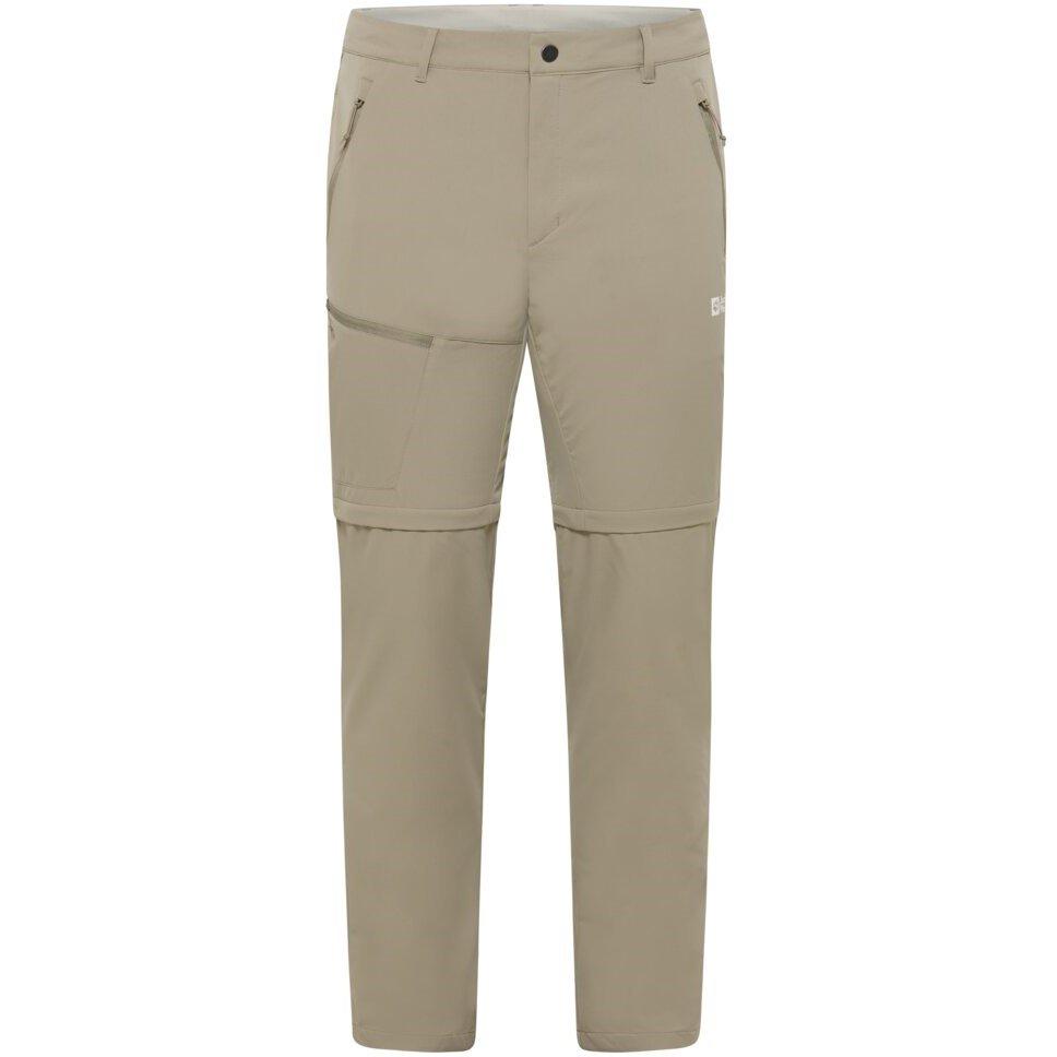 Jack Wolfskin Men's Jw Pico Trail Convertible Zip Off Trouser - Stone - Large