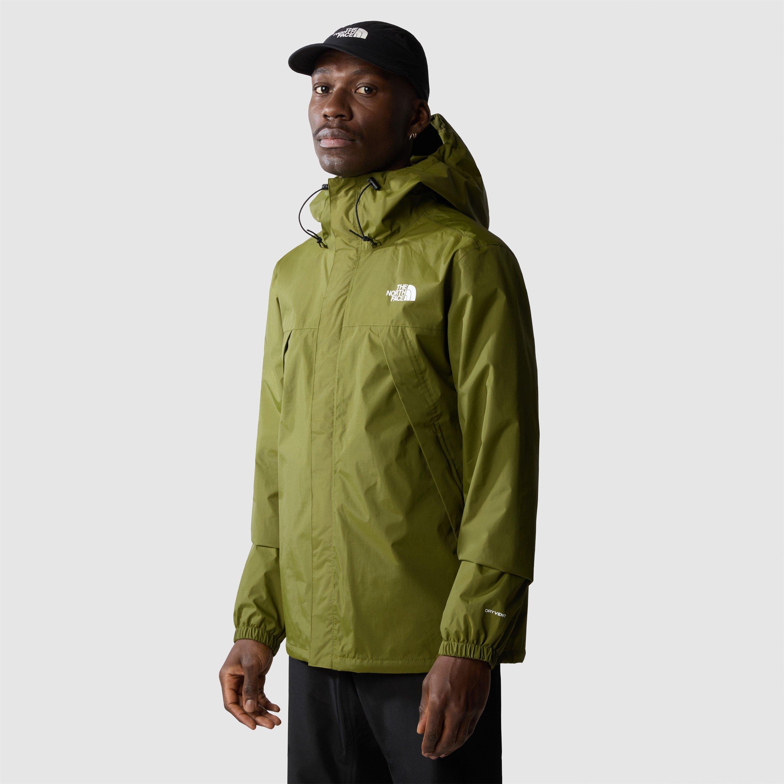 Forest Olive - The North Face - Men's Antora Waterproof Jacket - 1