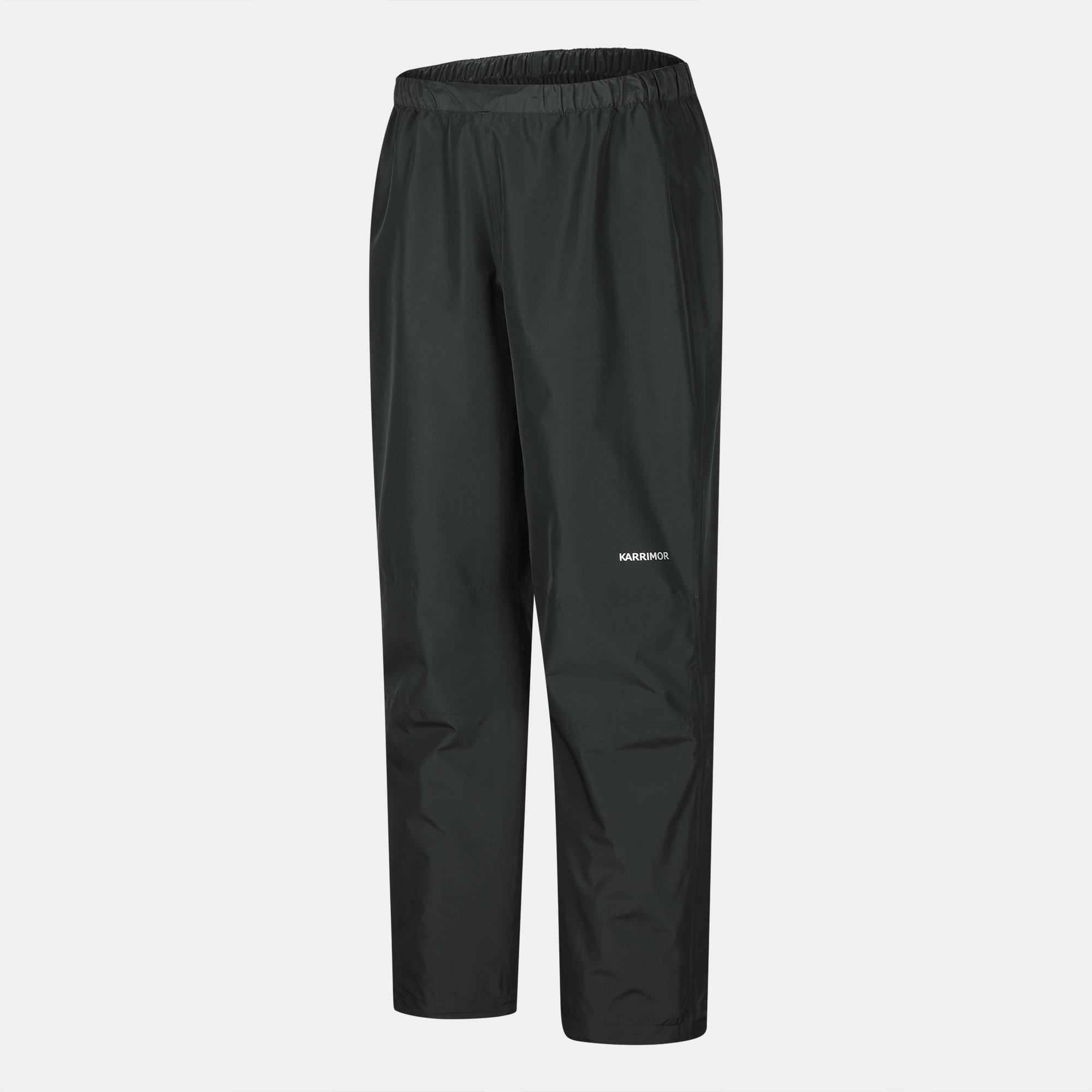Preto - Karrimor - Men's Water Resistant 10,000mm Zipped Cuffs Trousers - 3